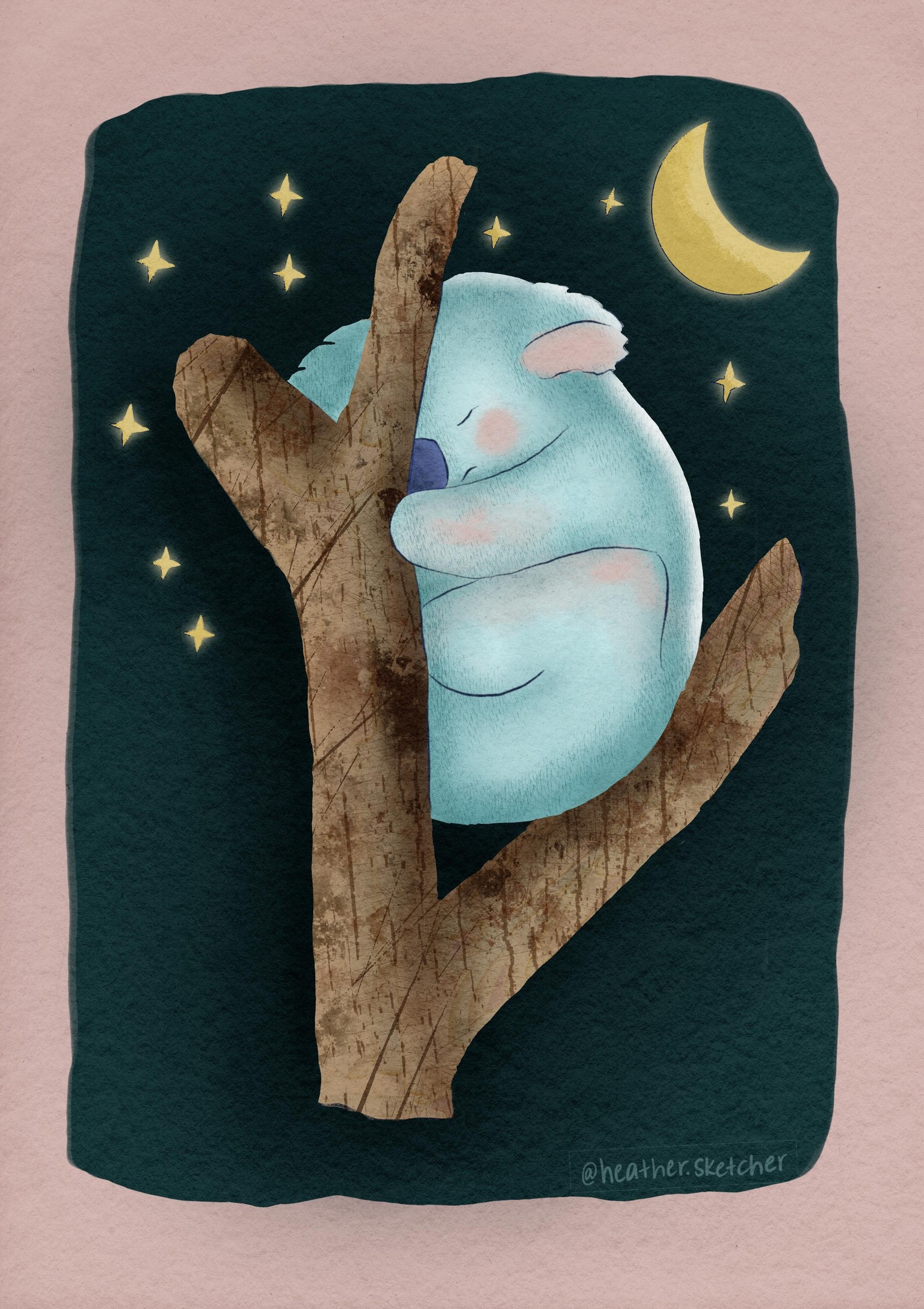 Moonlit Koala - image 1 - student project