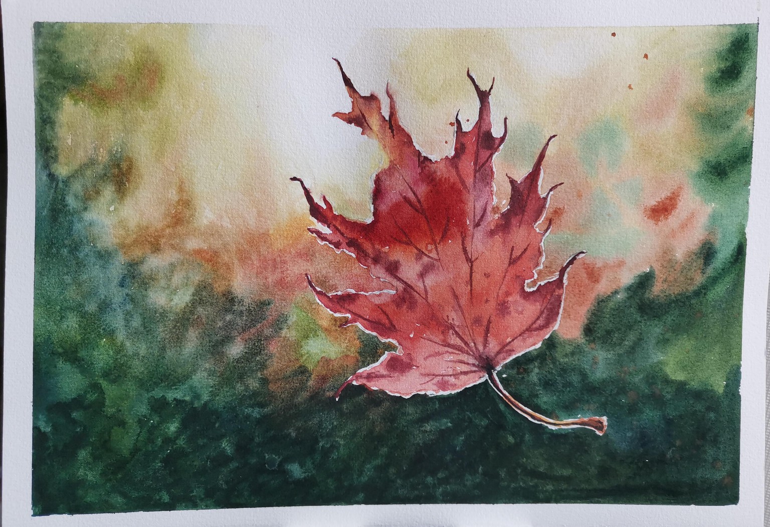 Expressive Autumn Leaves - image 2 - student project