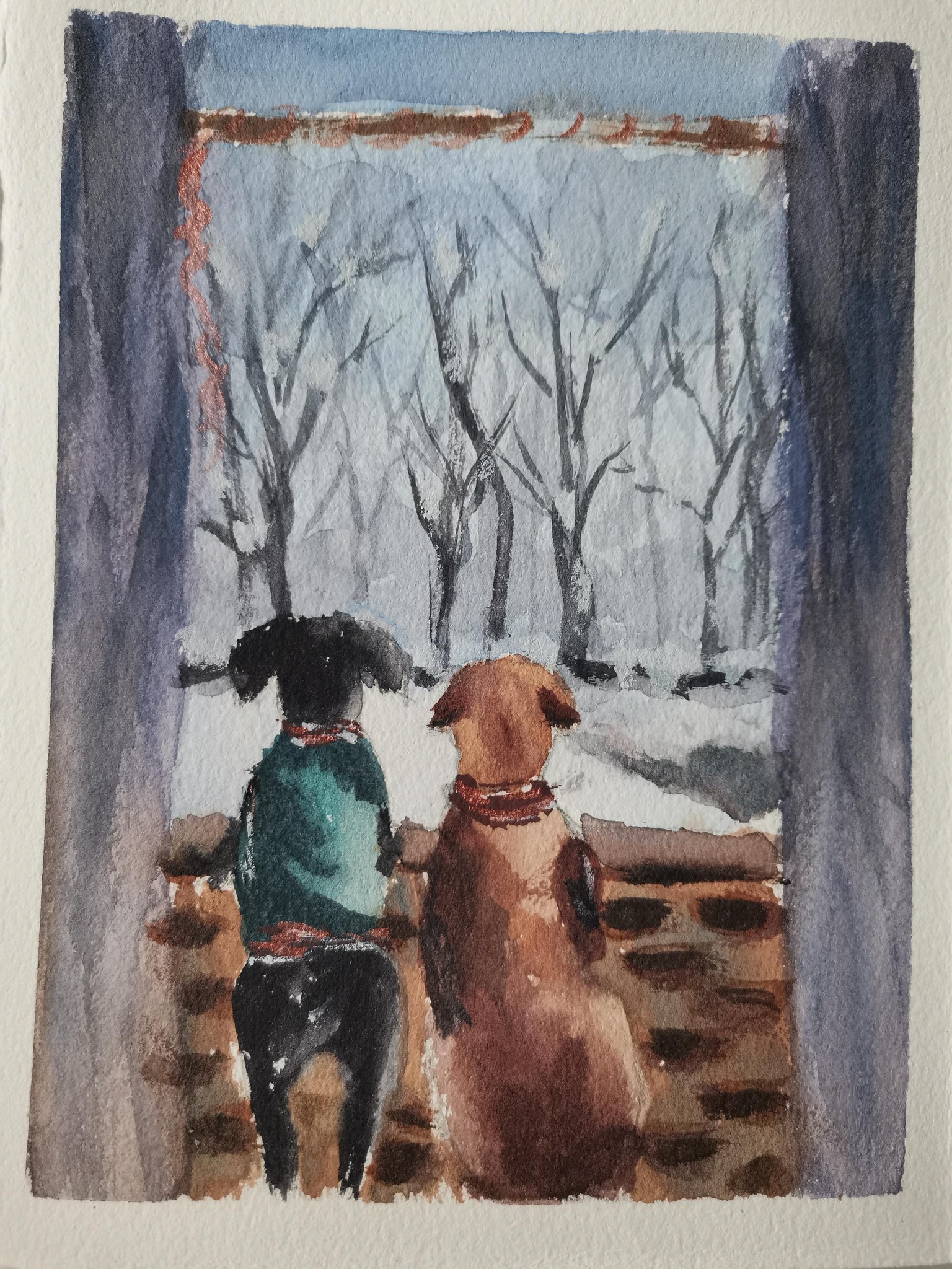 Expressive Christmas cards - image 3 - student project