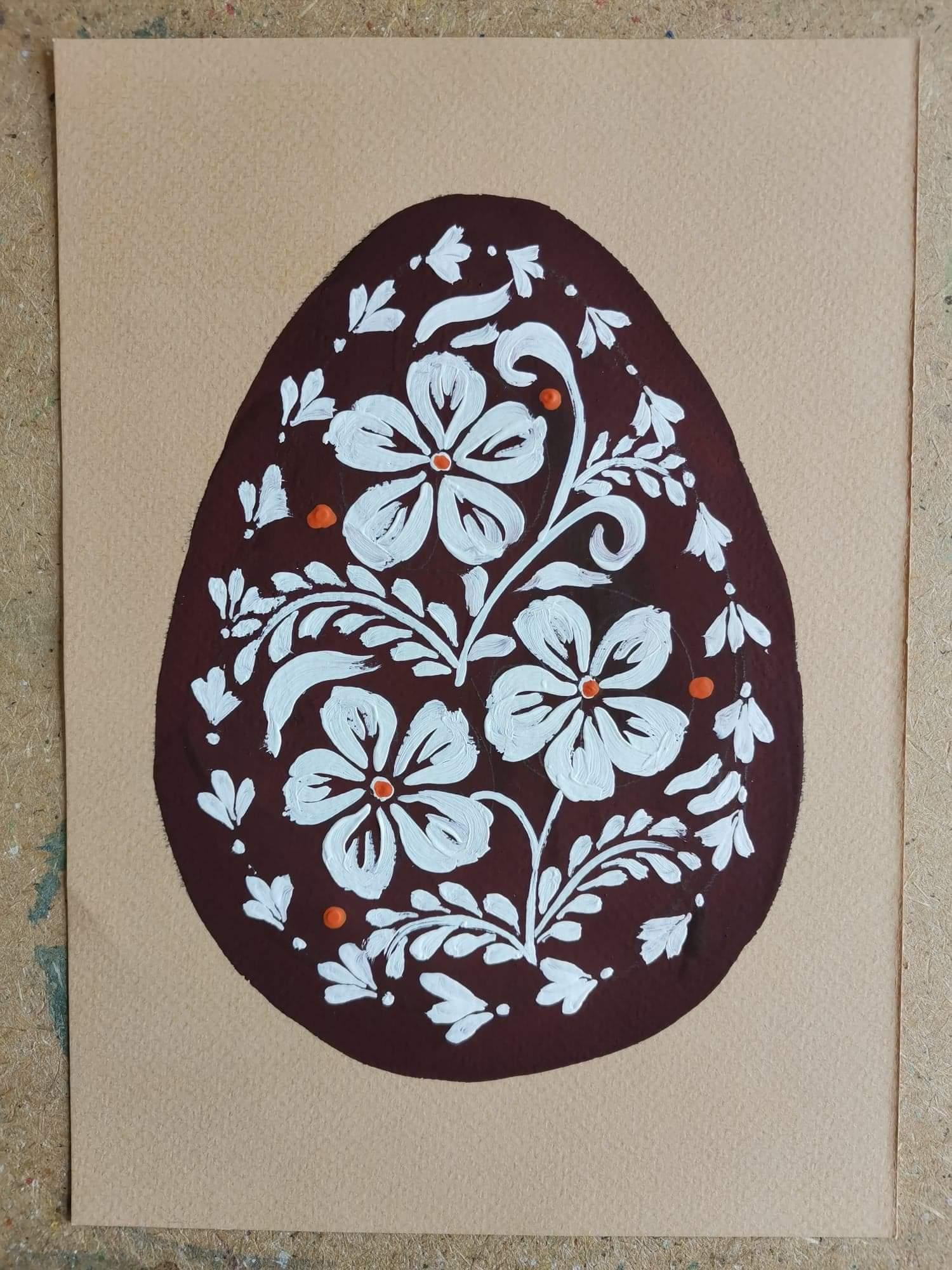 Easter eggs with Ukrainian folk design - image 2 - student project