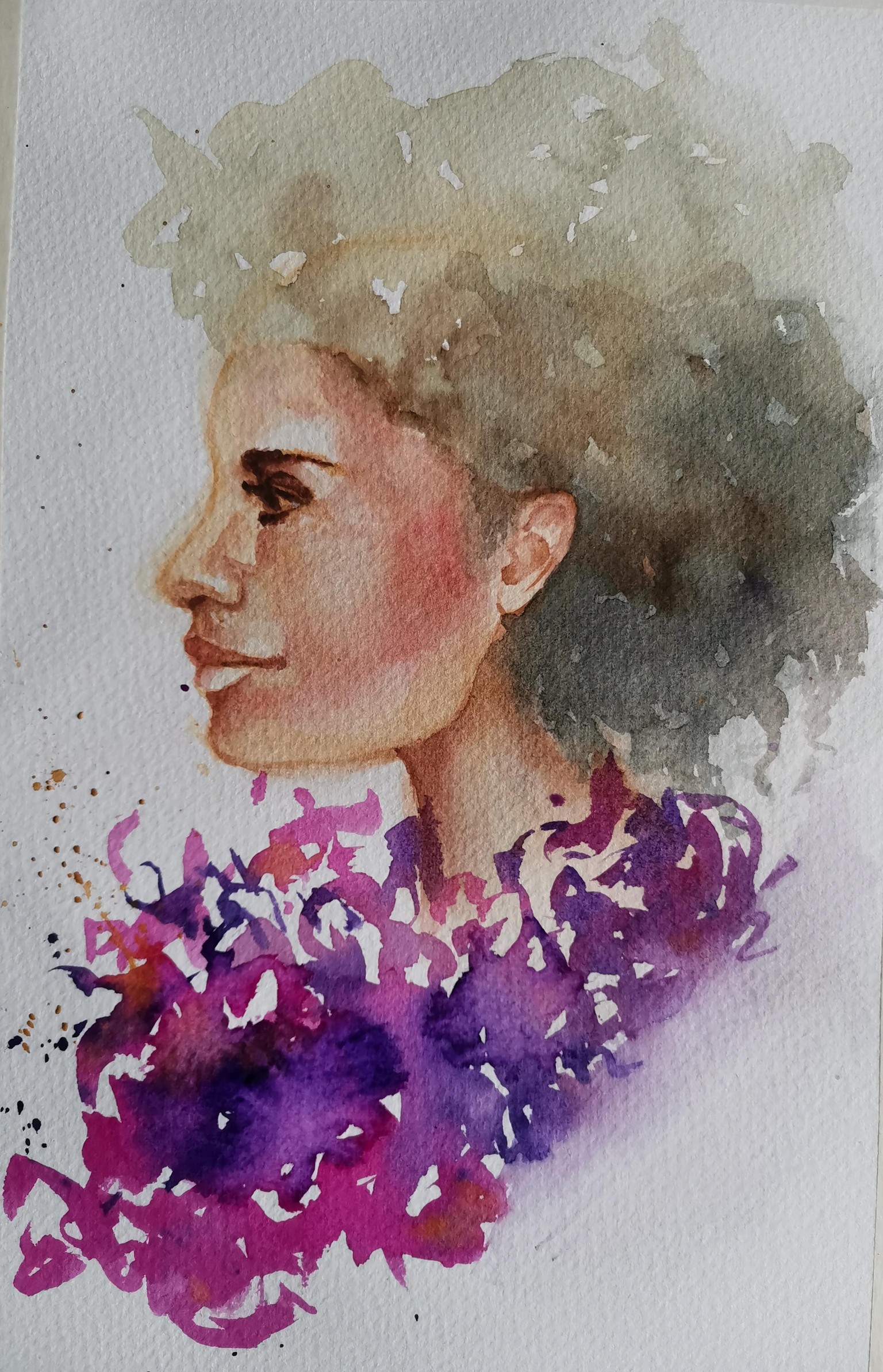 Expressive wc portrait - image 1 - student project