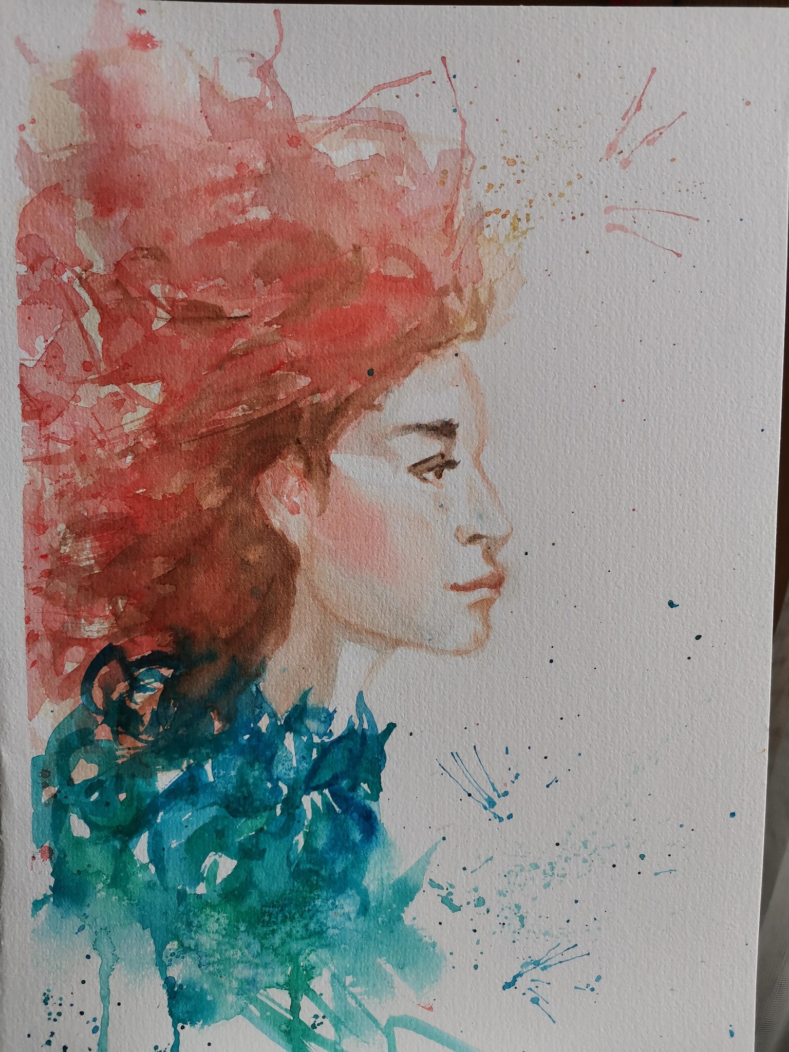 Expressive wc portrait - image 2 - student project