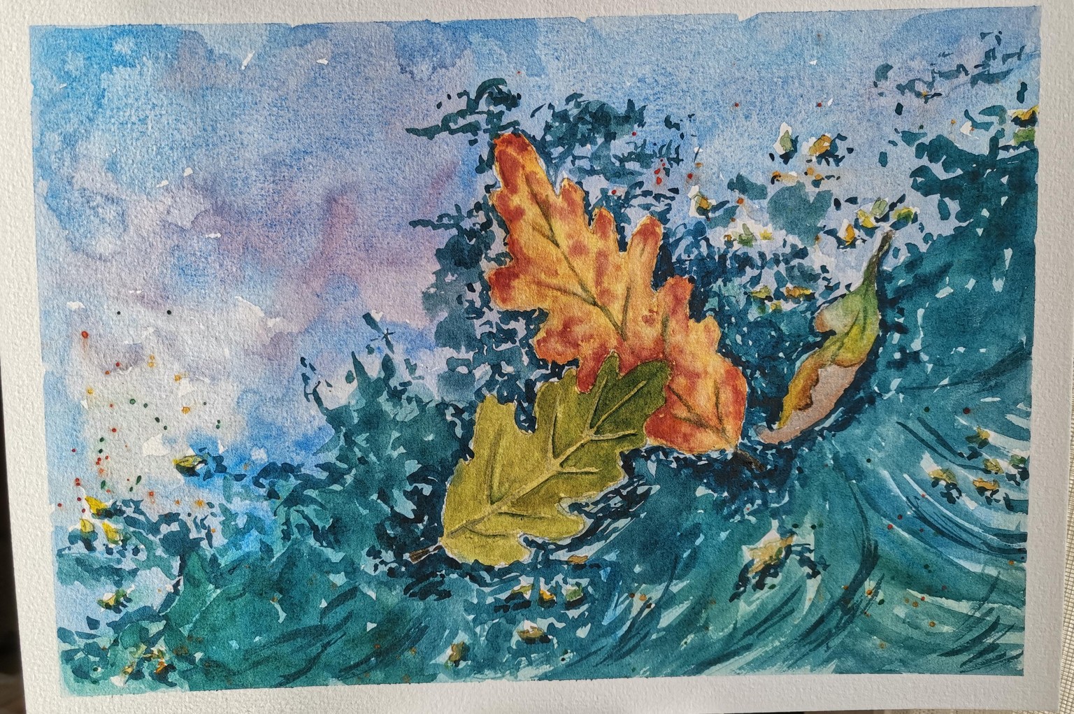 Expressive Autumn Leaves - image 1 - student project