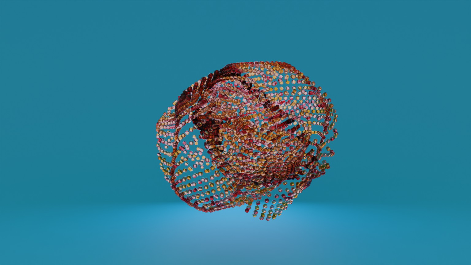 Organic Loop Animation Geometry Nodes - image 2 - student project