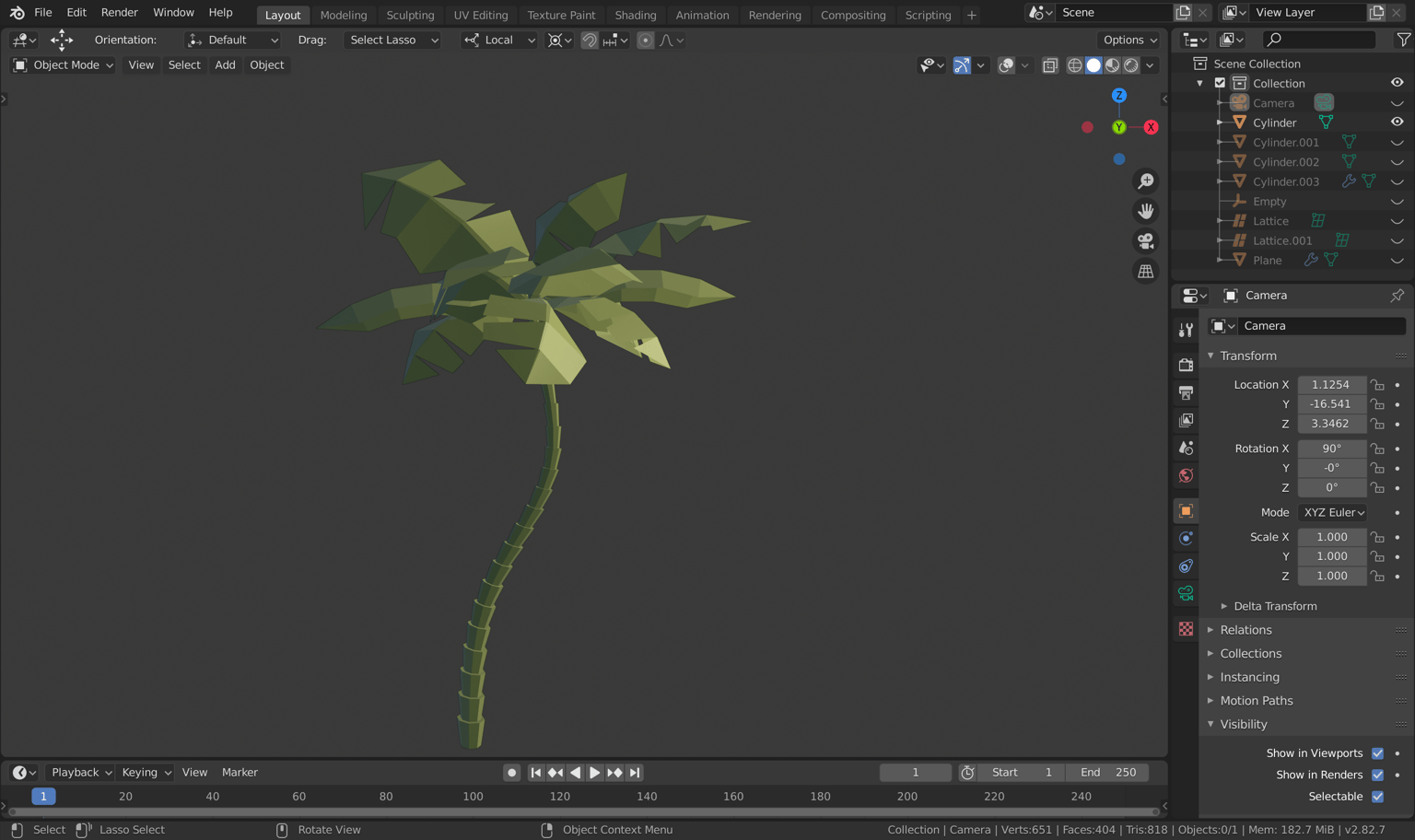 Coconut Tree - image 1 - student project