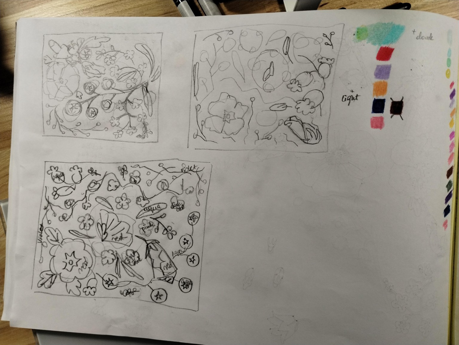 gouache composition - image 2 - student project