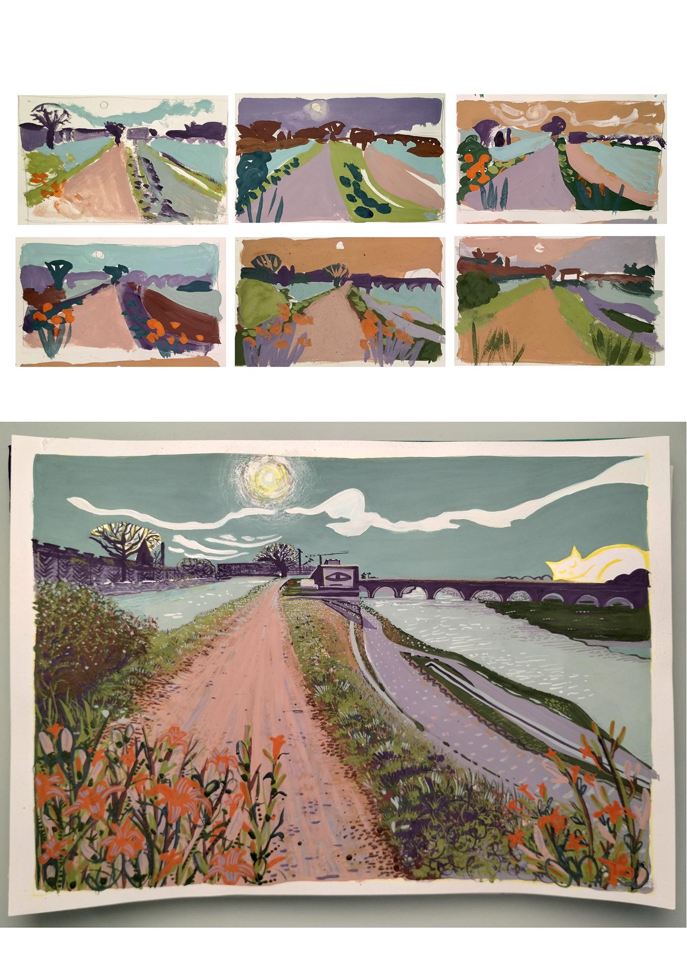 Landscape with a twist - image 2 - student project
