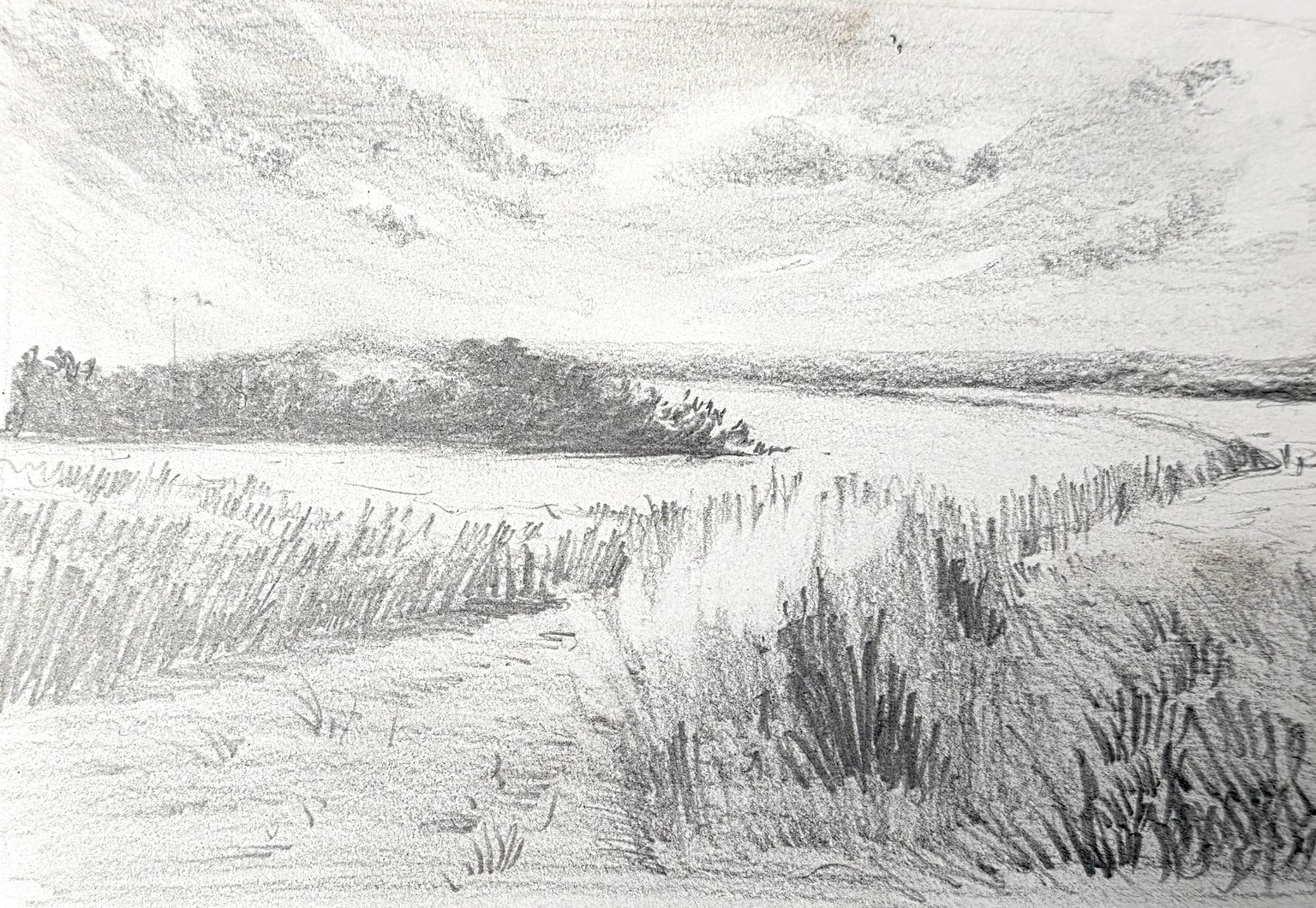 10 Days of Landscapes in Pencil - image 5 - student project