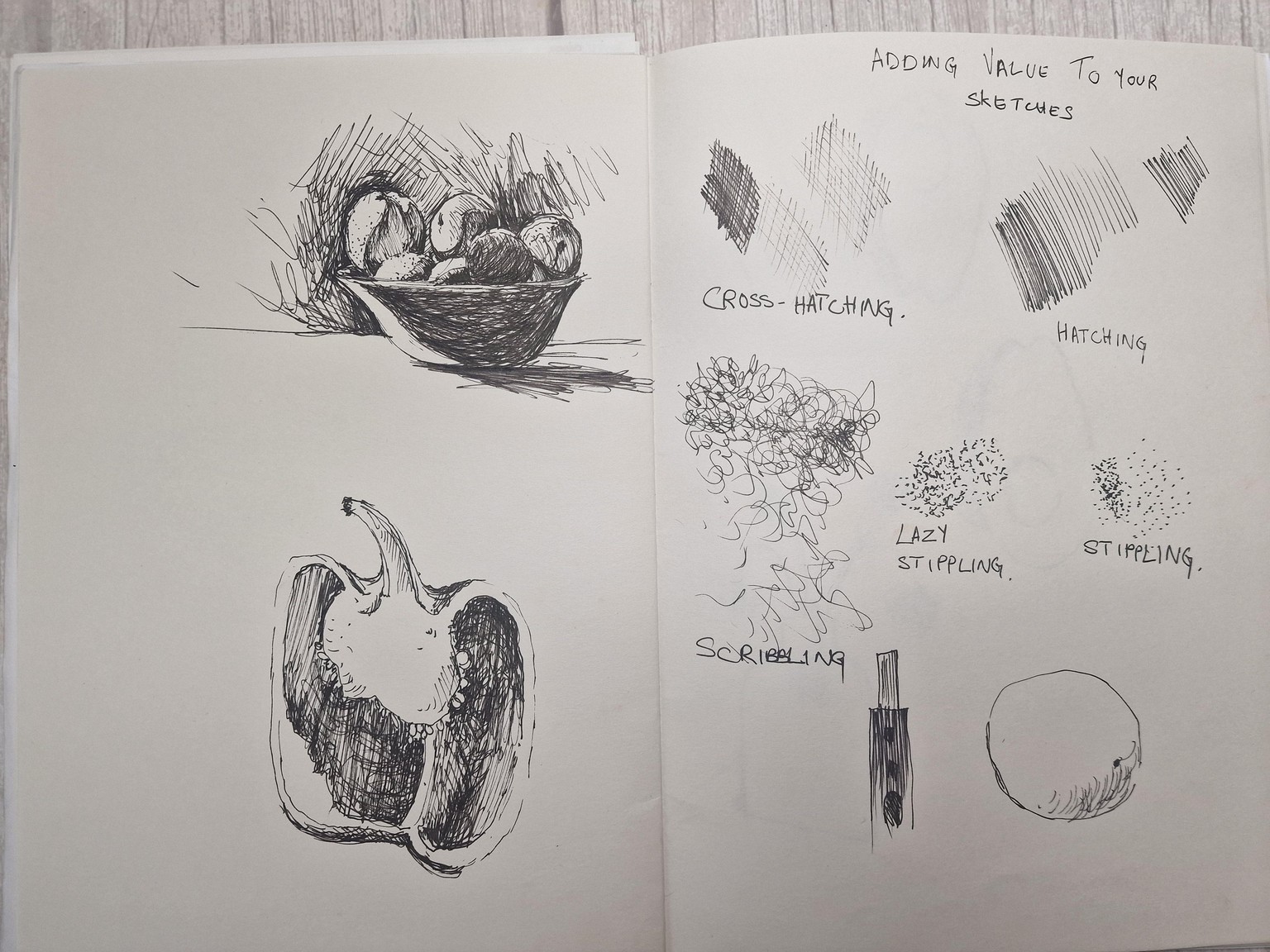 Sketches From A Daily Routine Of Sketching Daily - image 8 - student project