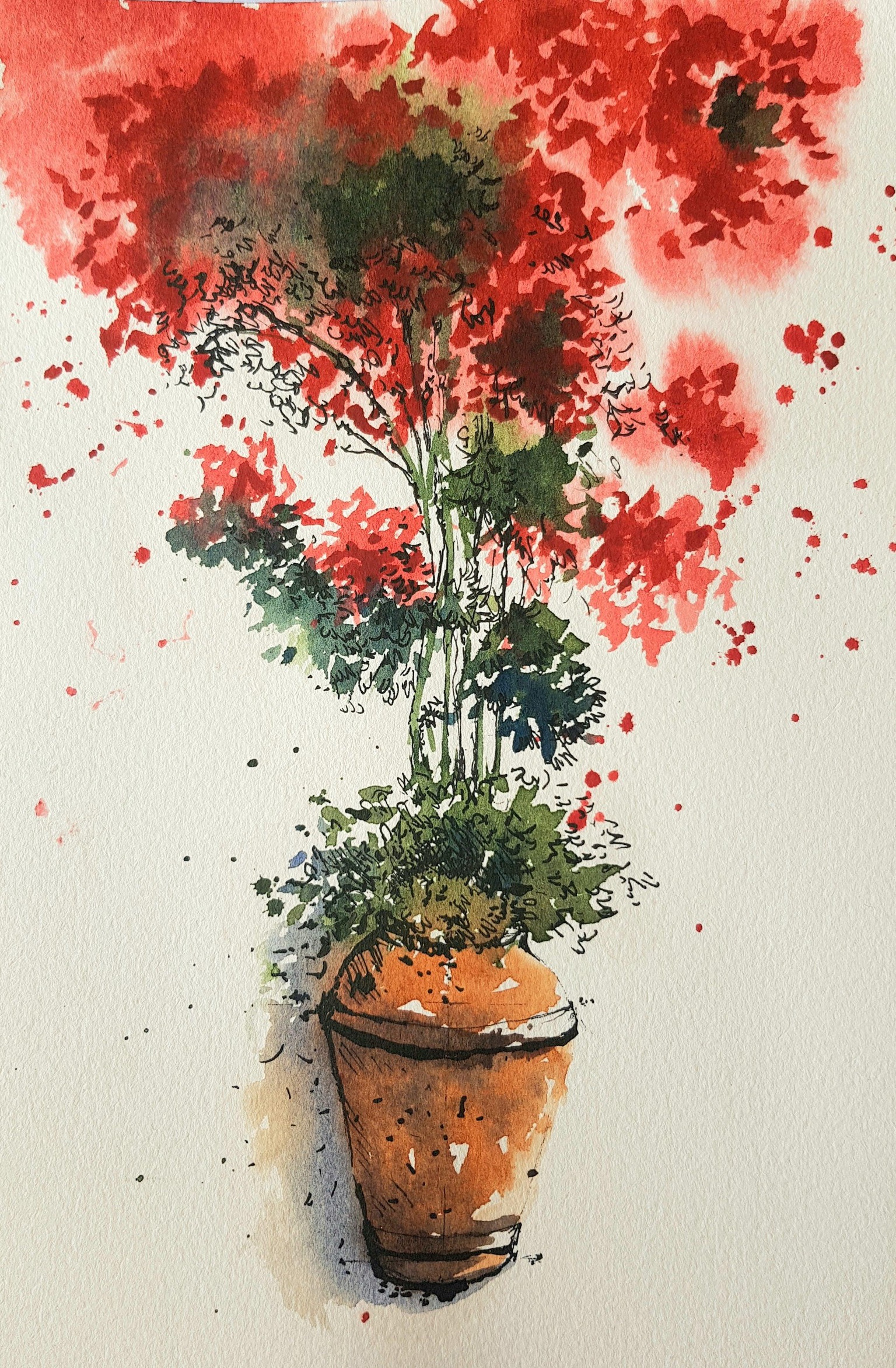 Painting Loose foliage - image 1 - student project