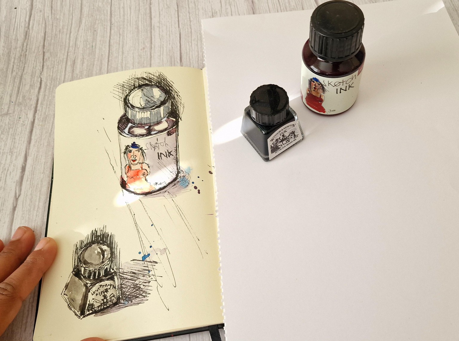 Sketching the things that inspire me. - image 1 - student project