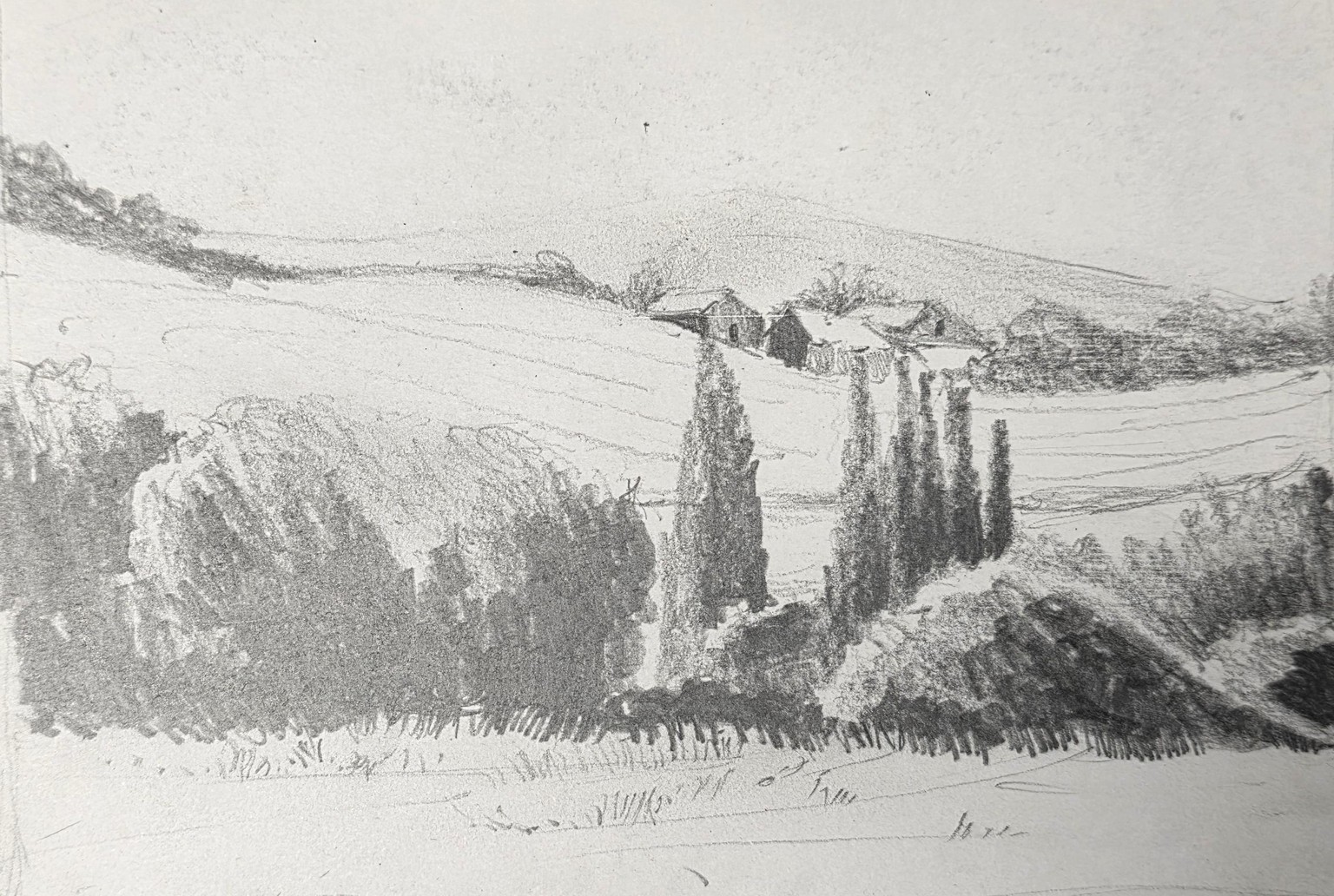10 Days of Landscapes in Pencil - image 3 - student project