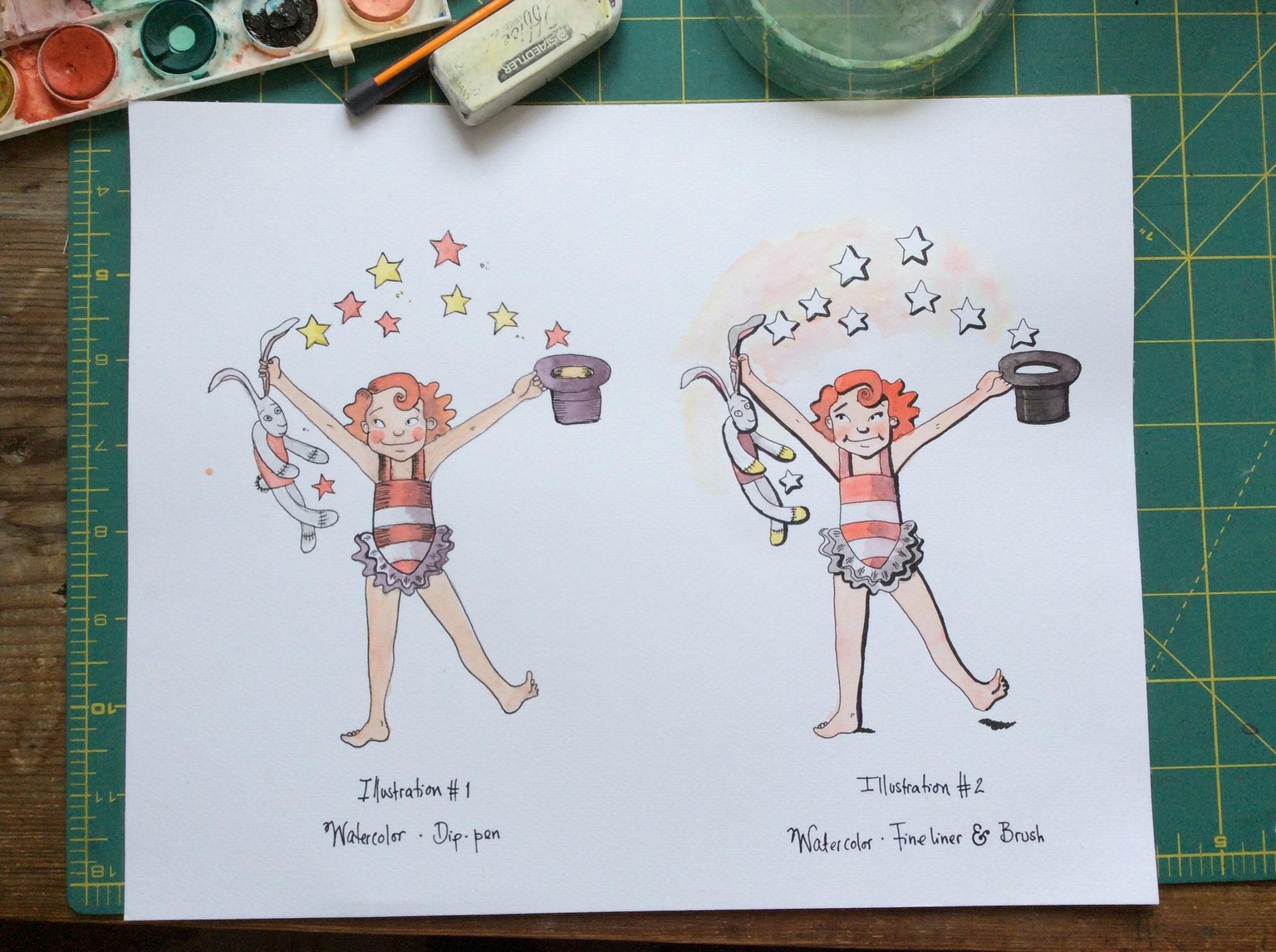 Watercolor techniques & styles - image 1 - student project
