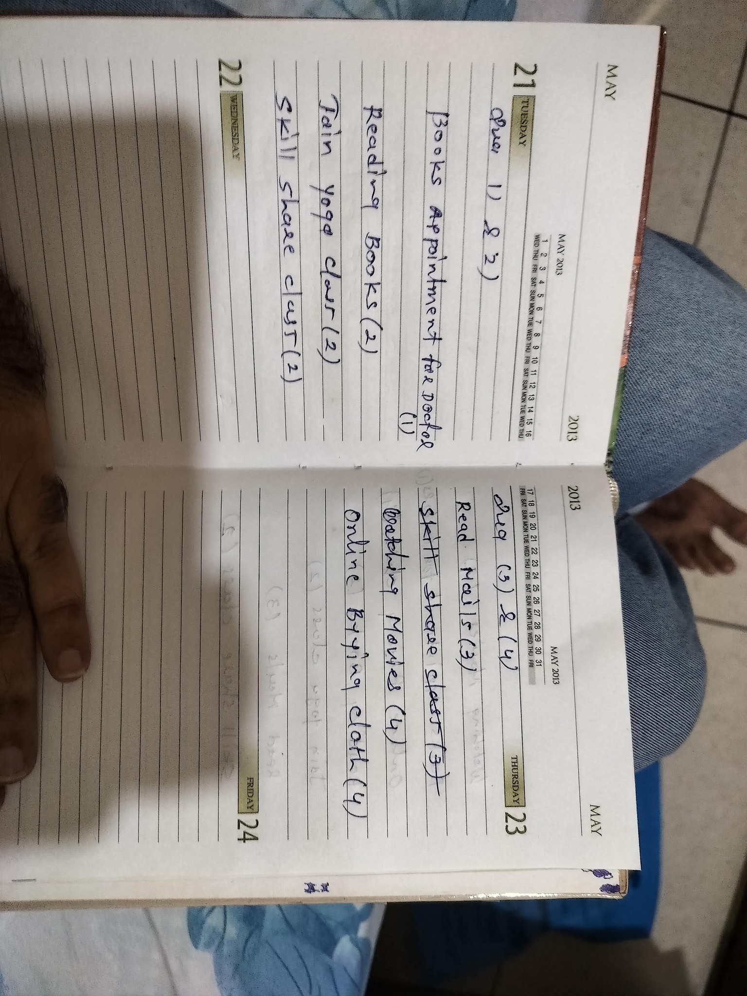 Time management with activity - image 2 - student project