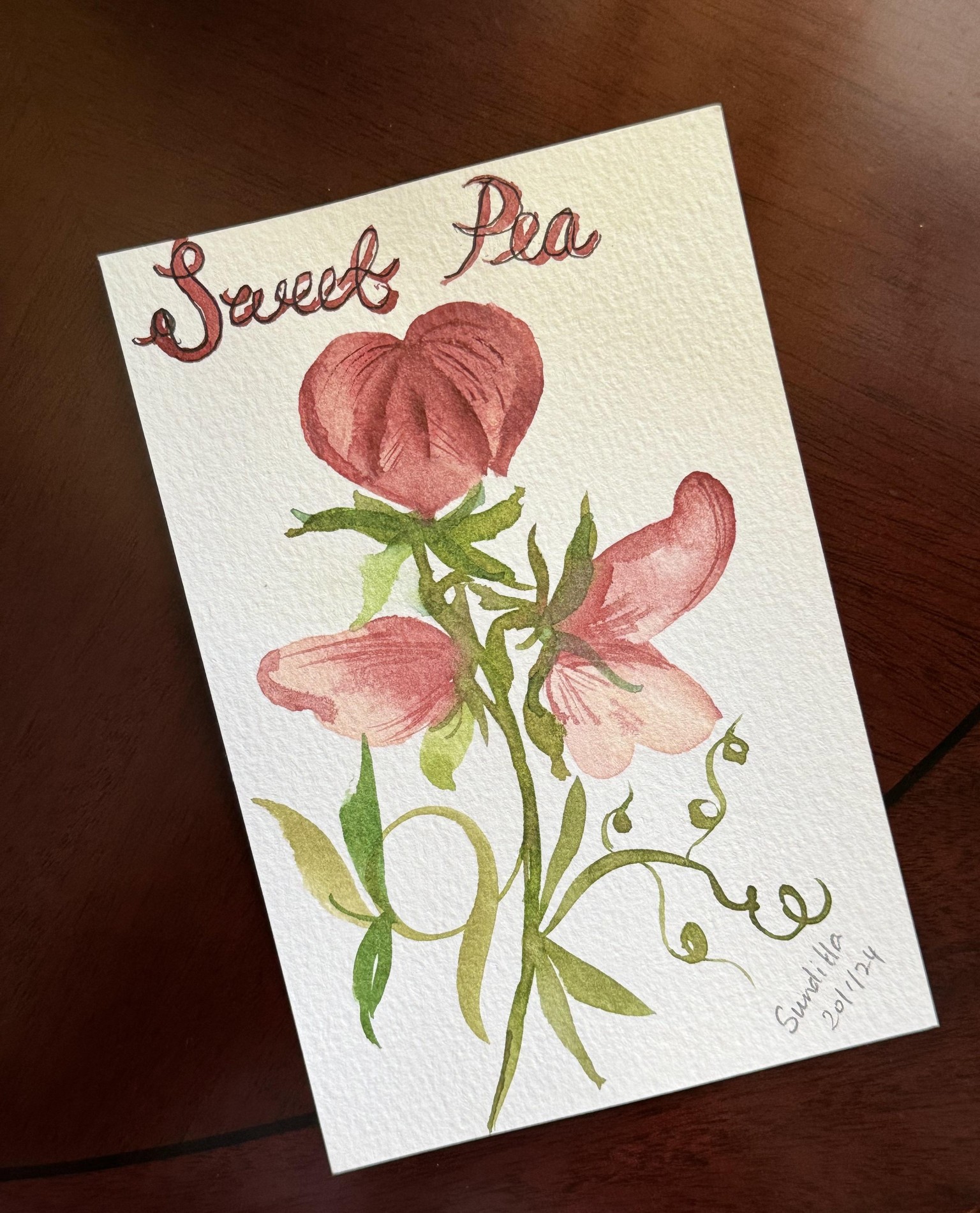 Florals with different brushes - image 5 - student project