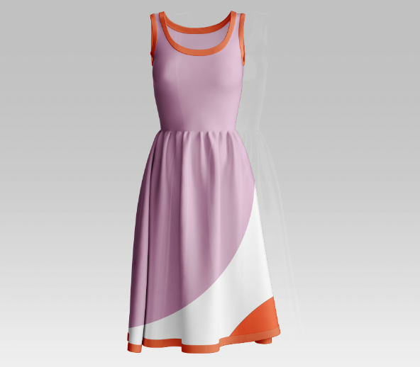 Dress mock up - image 2 - student project