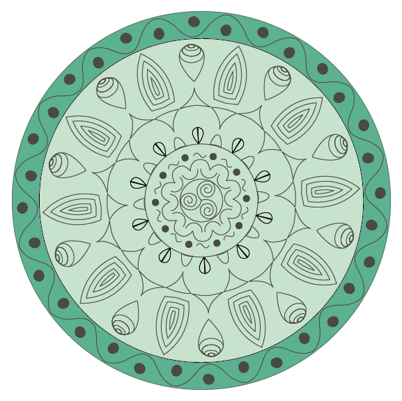 Indian Mandala - image 2 - student project
