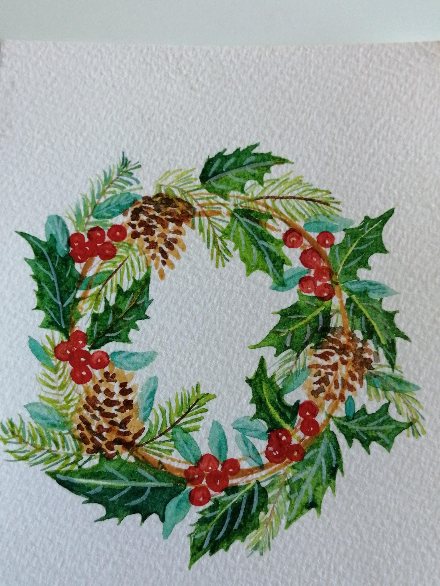 Couronne Noël - image 1 - student project