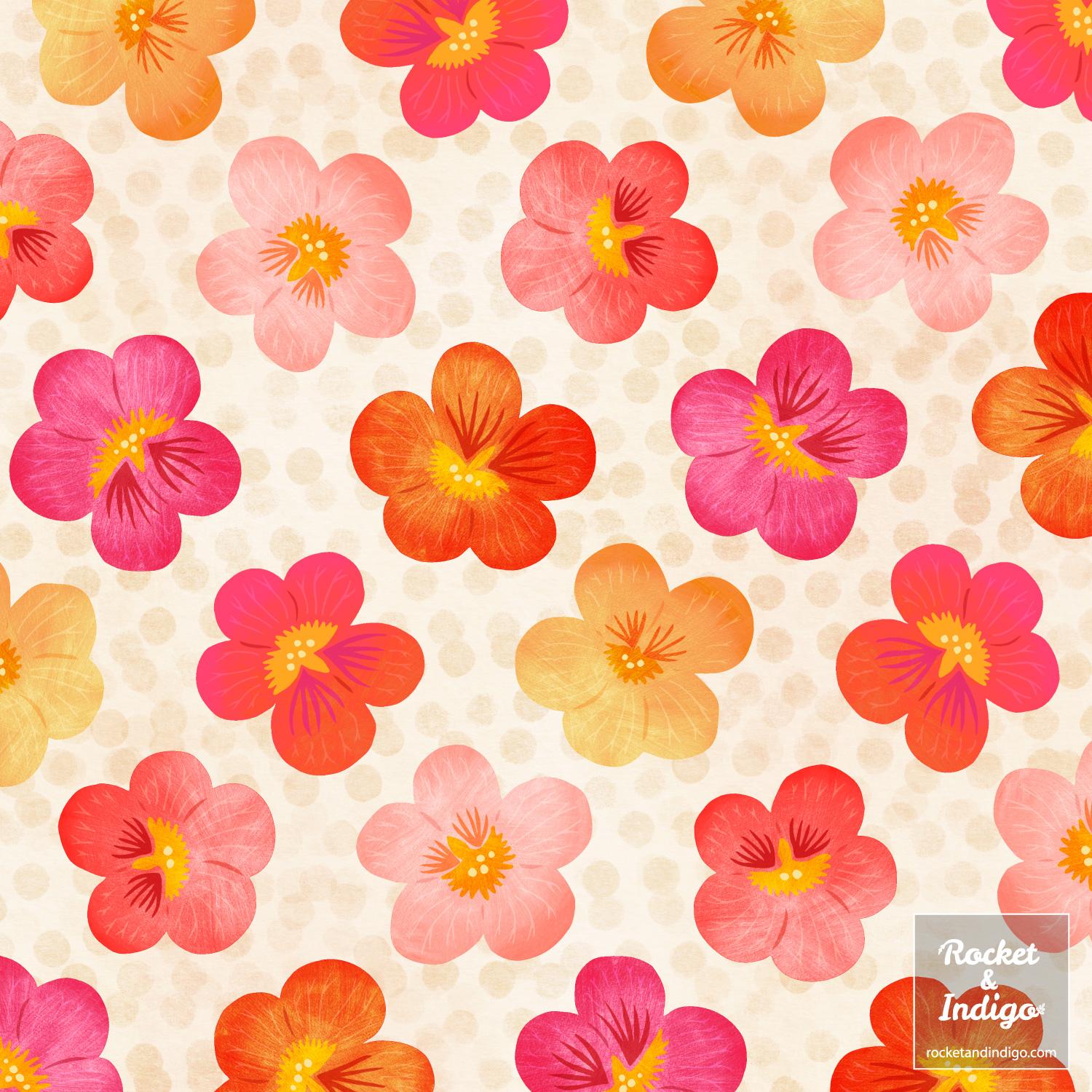 Nasturtium Flowers - image 6 - student project