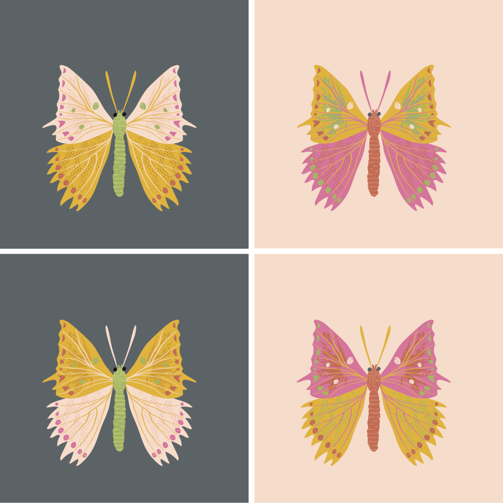 Butterflies (example project) - image 2 - student project