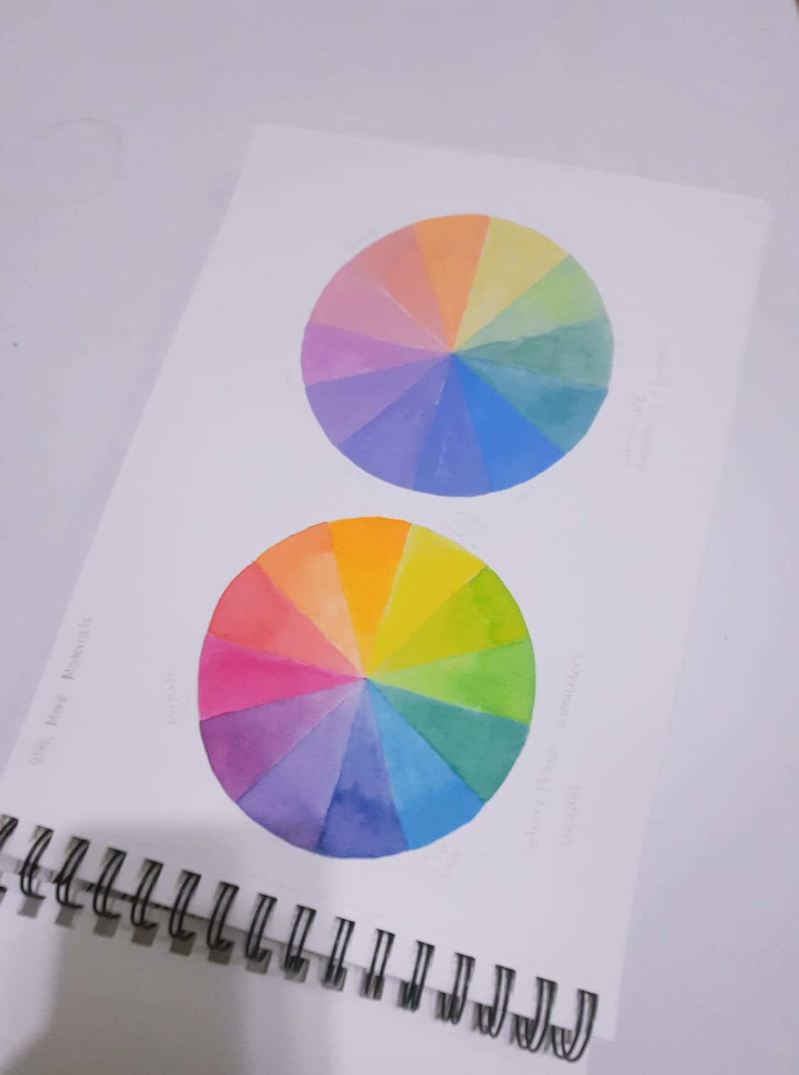 CIRCULO CROMATICO EN ACUARELAS - image 1 - student project