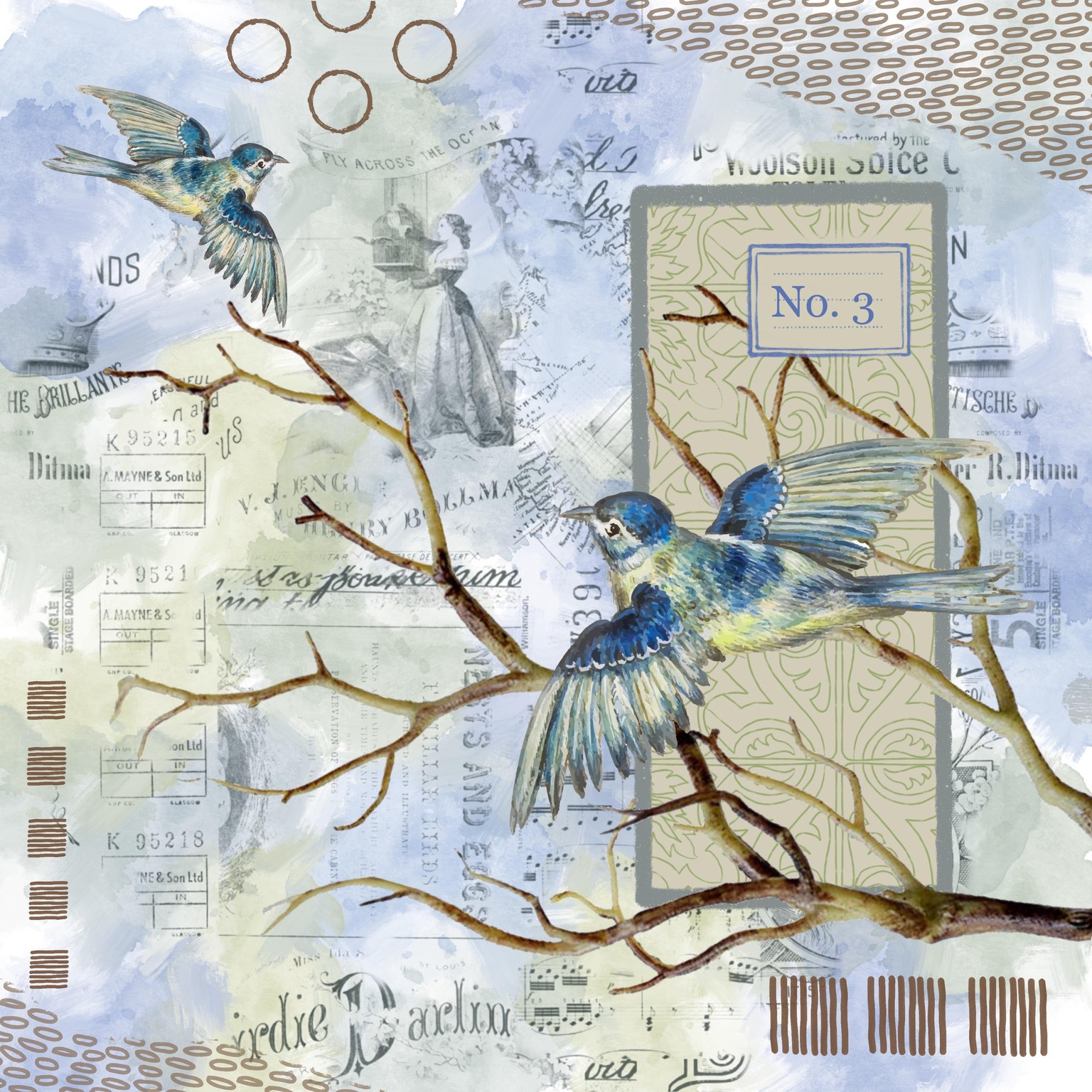 Vintage Birds - image 1 - student project