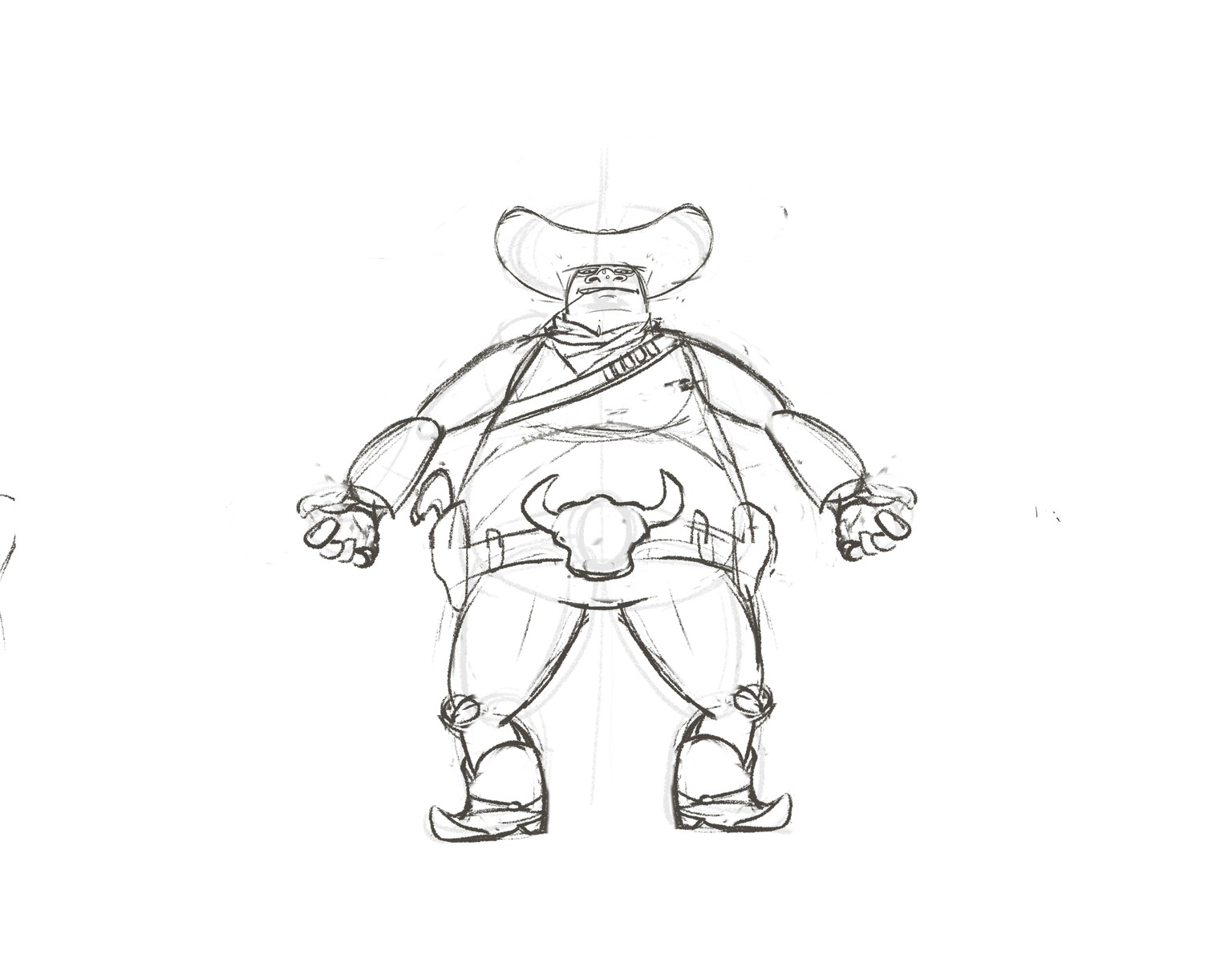First Character Design Attempt - image 2 - student project