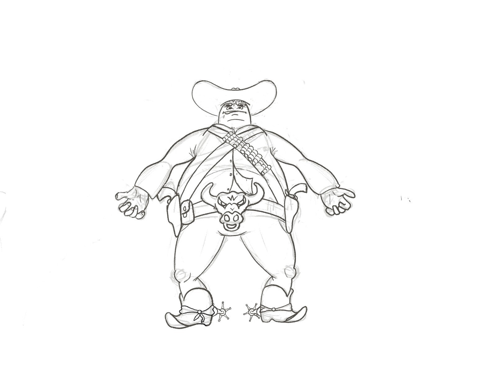 First Character Design Attempt - image 3 - student project