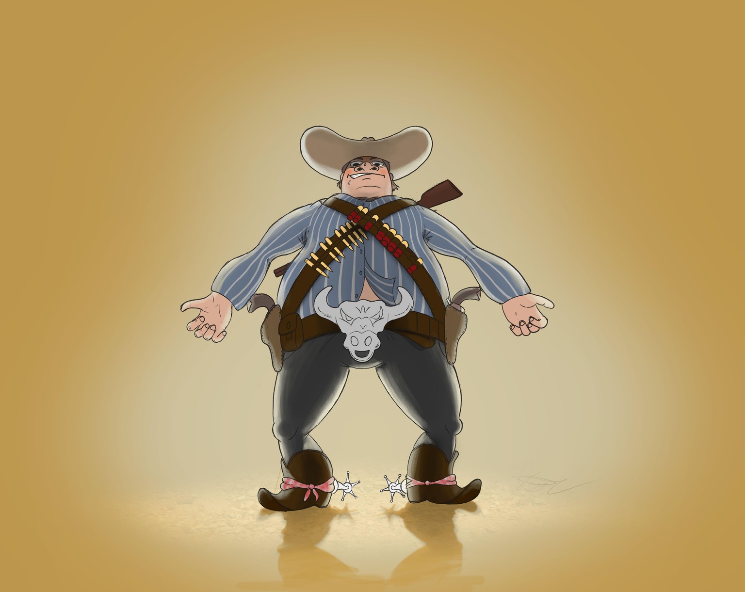 First Character Design Attempt - image 6 - student project