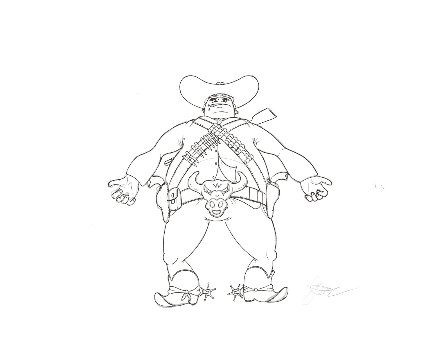 First Character Design Attempt - image 4 - student project