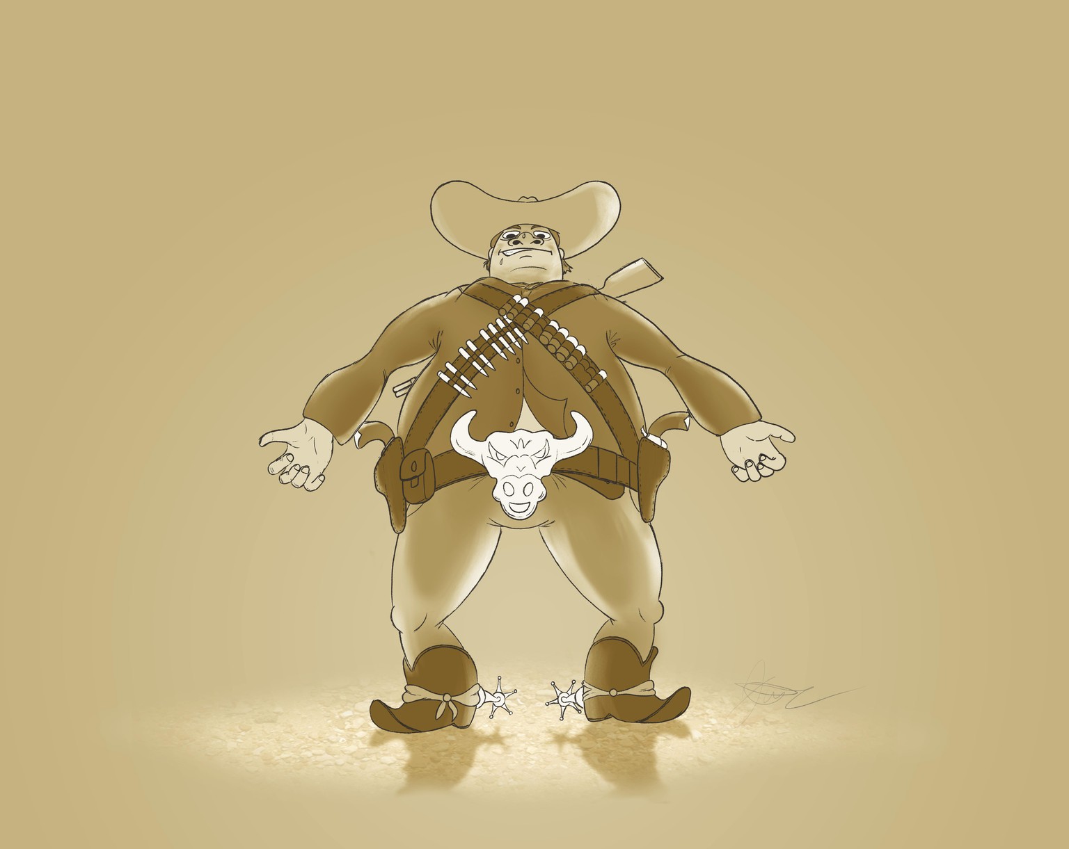 First Character Design Attempt - image 5 - student project