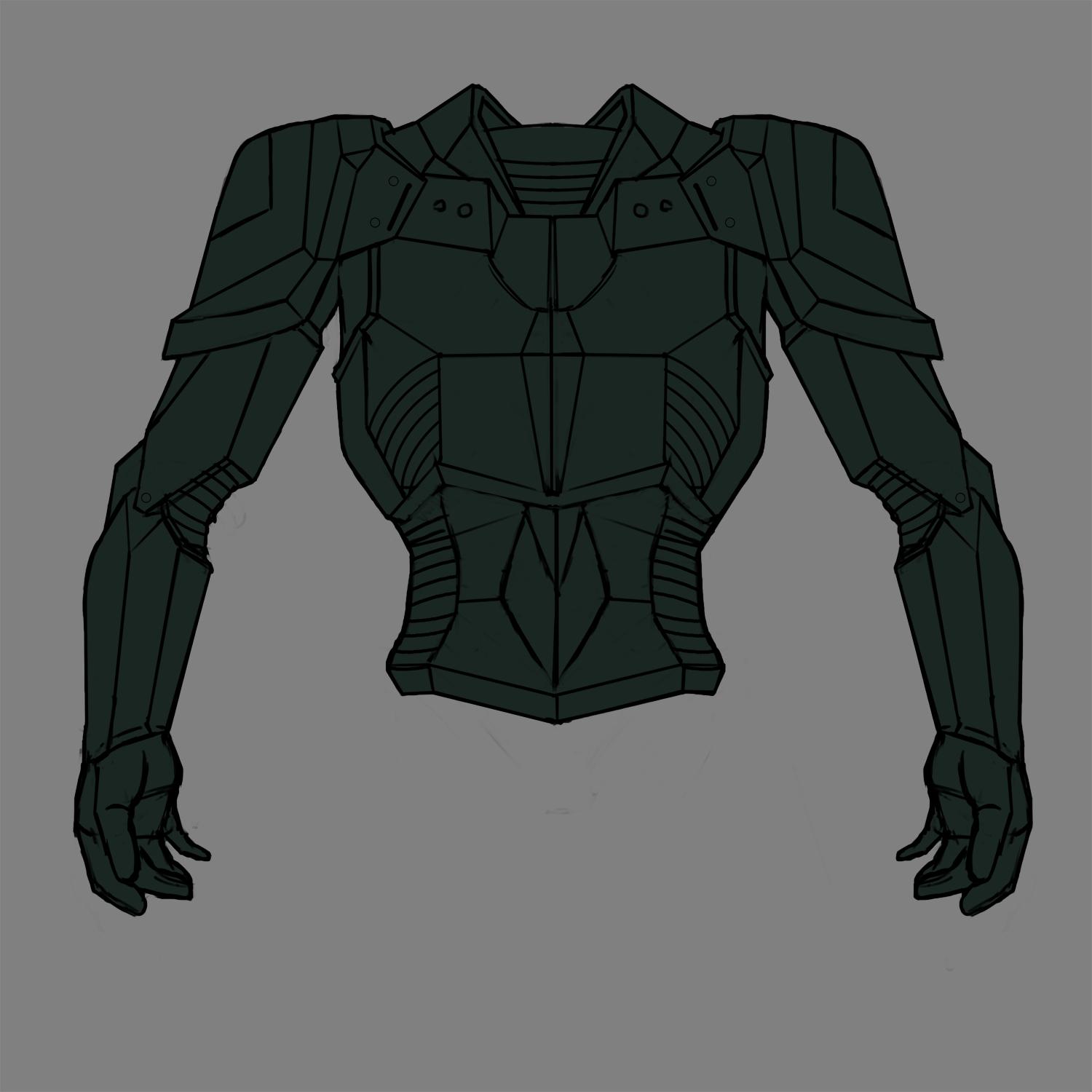 Battle armour - image 4 - student project
