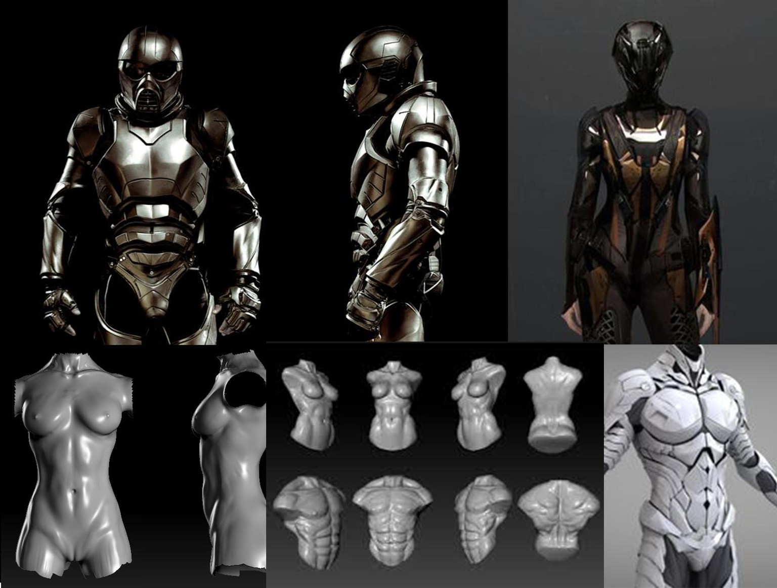 Battle armour - image 1 - student project
