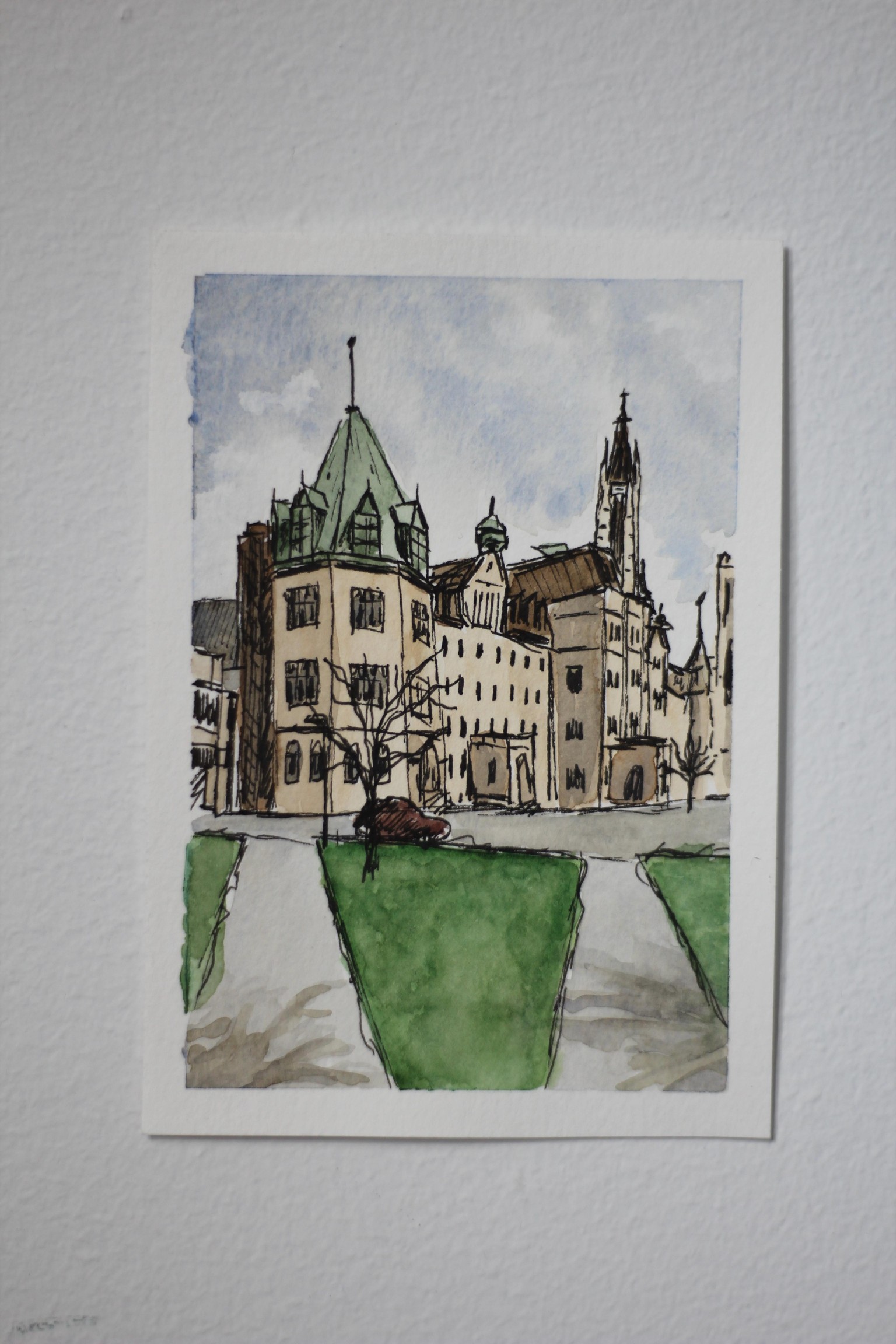 Various urban sketches - image 6 - student project