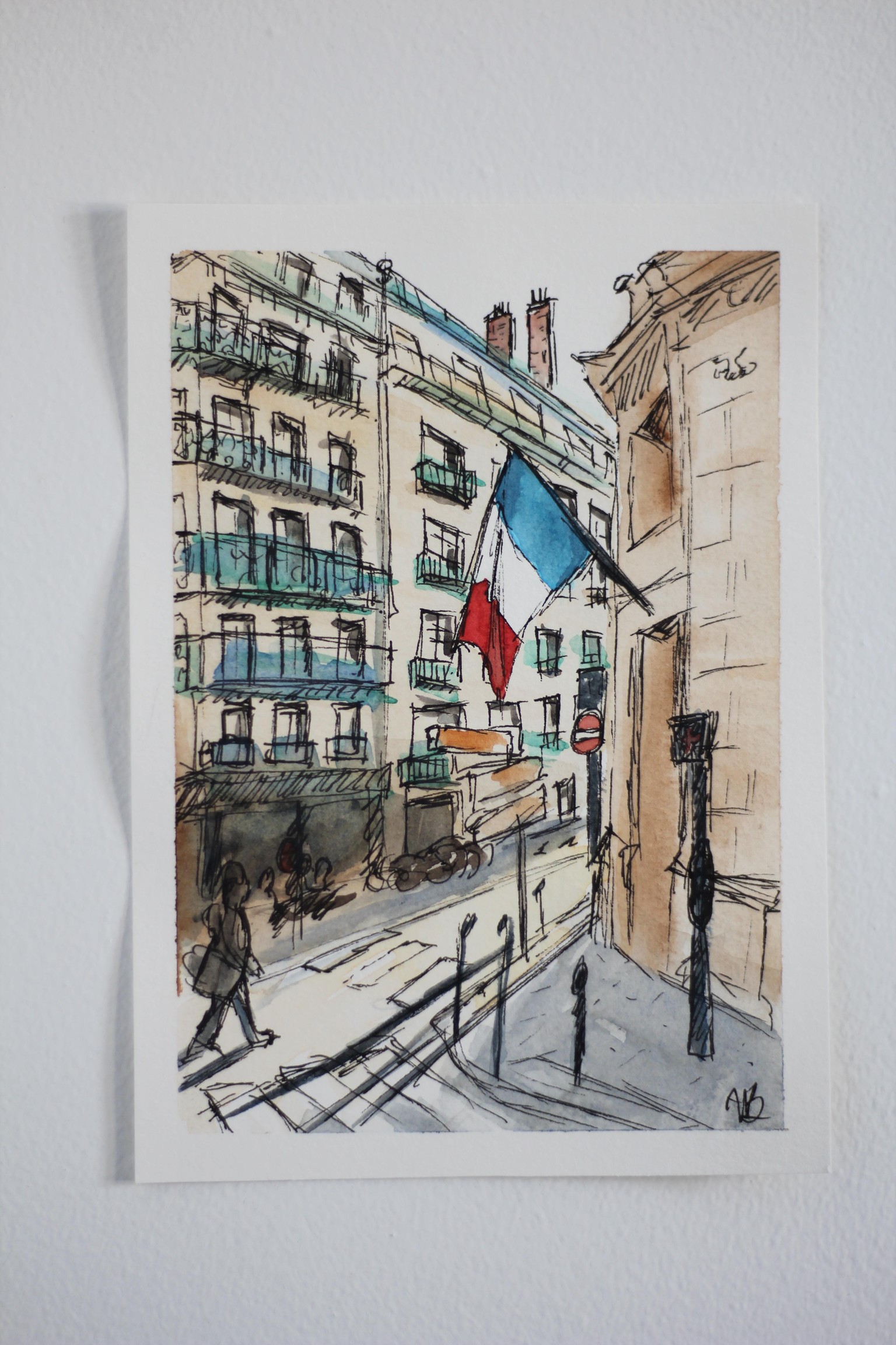 Various urban sketches - image 2 - student project