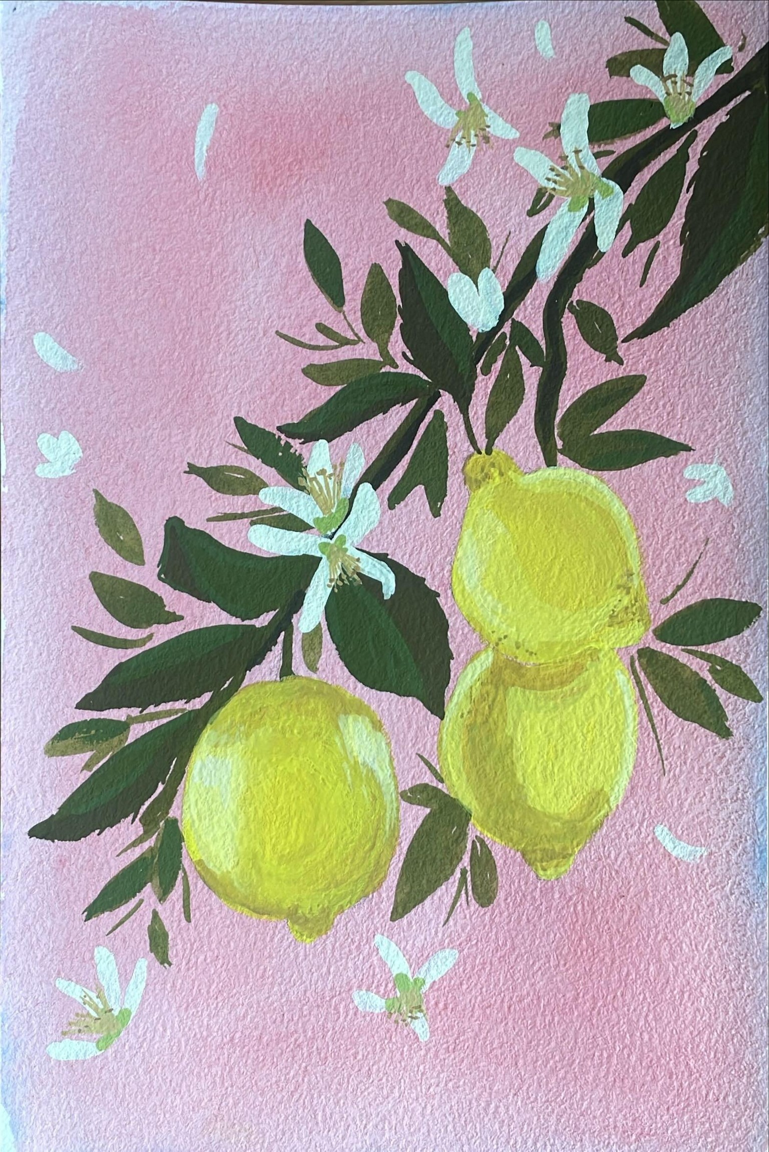 Vintage Lemons and Strawberries - image 1 - student project