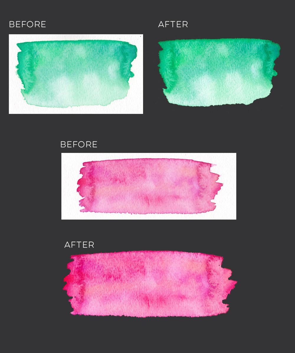 Sample Project: Variety Watercolor Textures - image 1 - student project