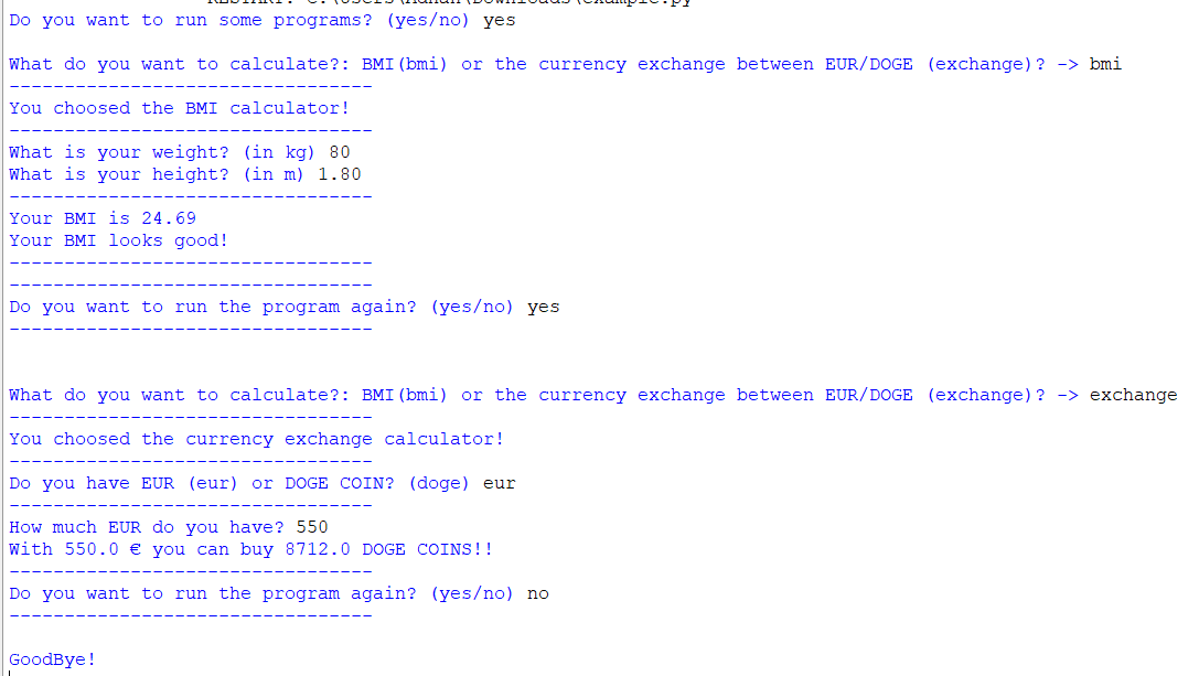 BMI or EXCHANGE - image 2 - student project
