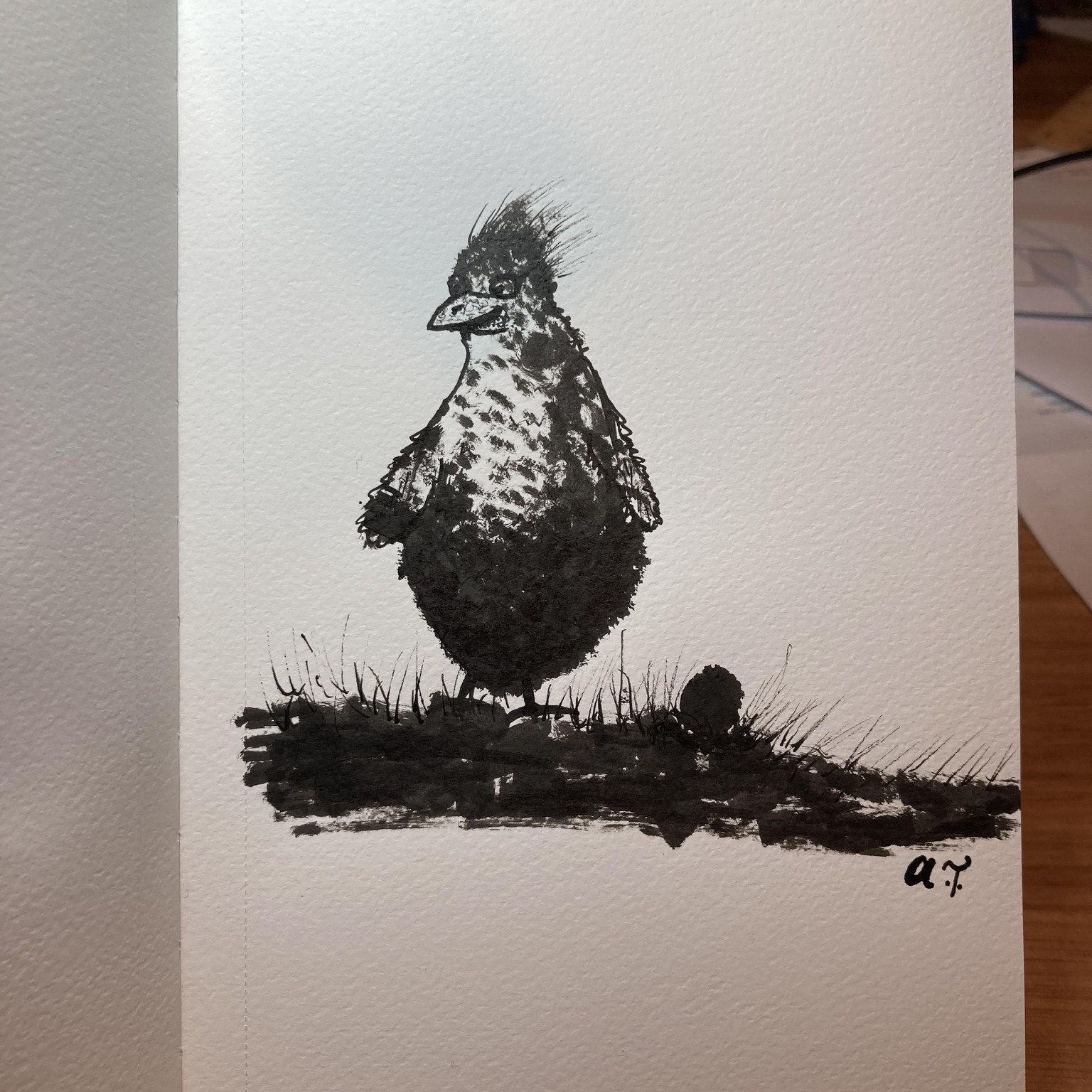 Alternative inking - image 2 - student project