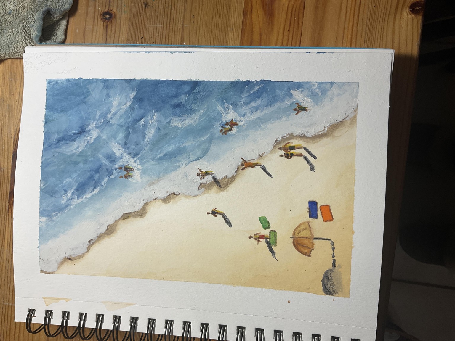 Day at the beach - image 1 - student project