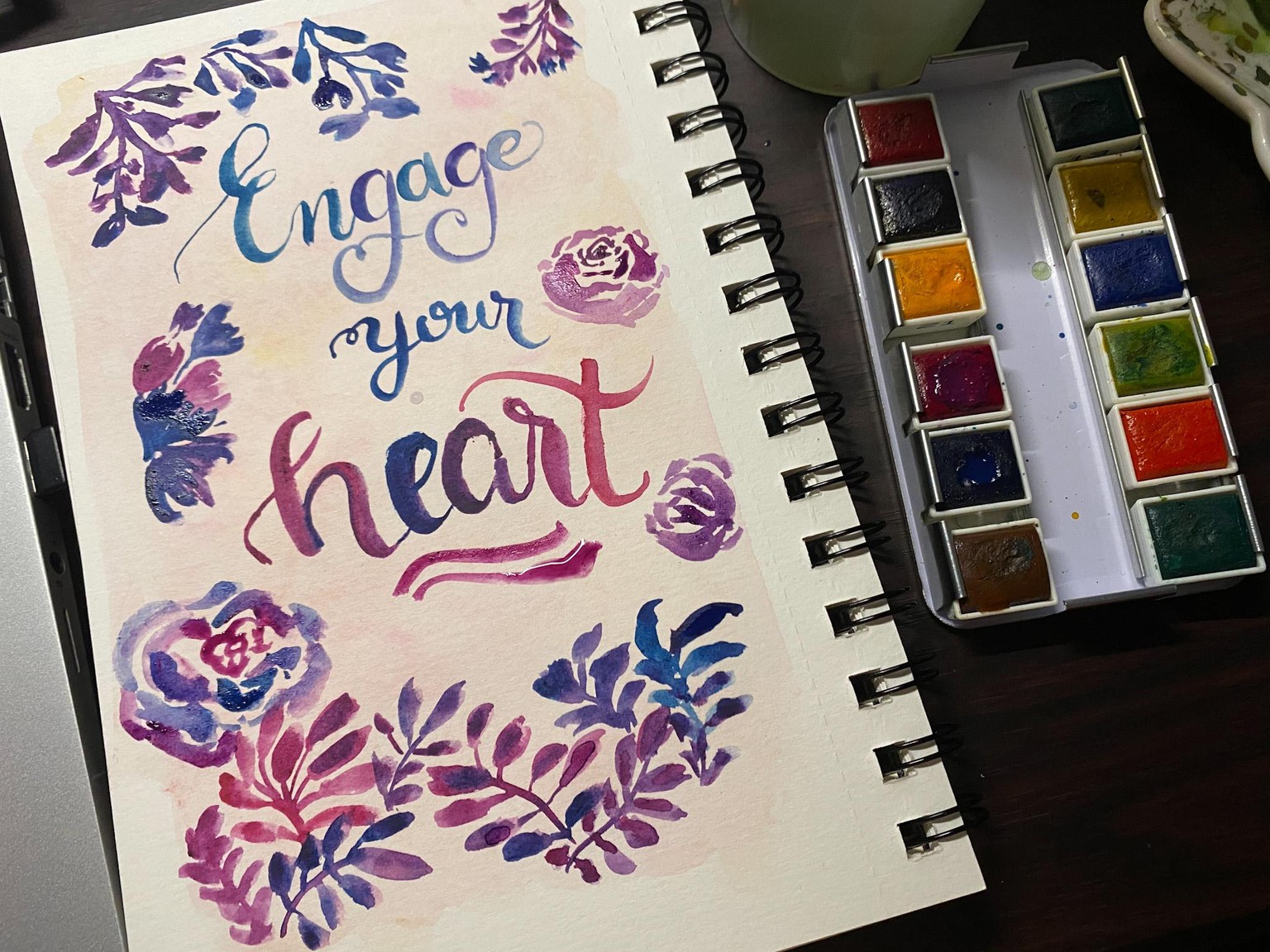brush lettering - image 2 - student project