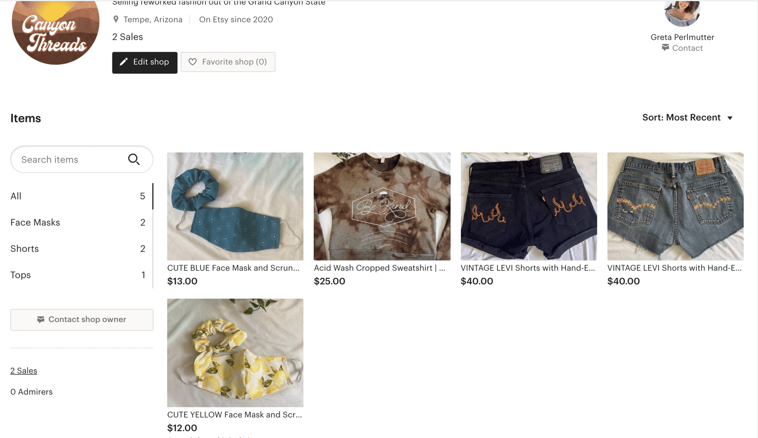 Canyon Threads - image 2 - student project