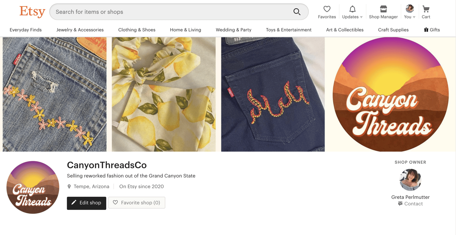 Canyon Threads - image 1 - student project