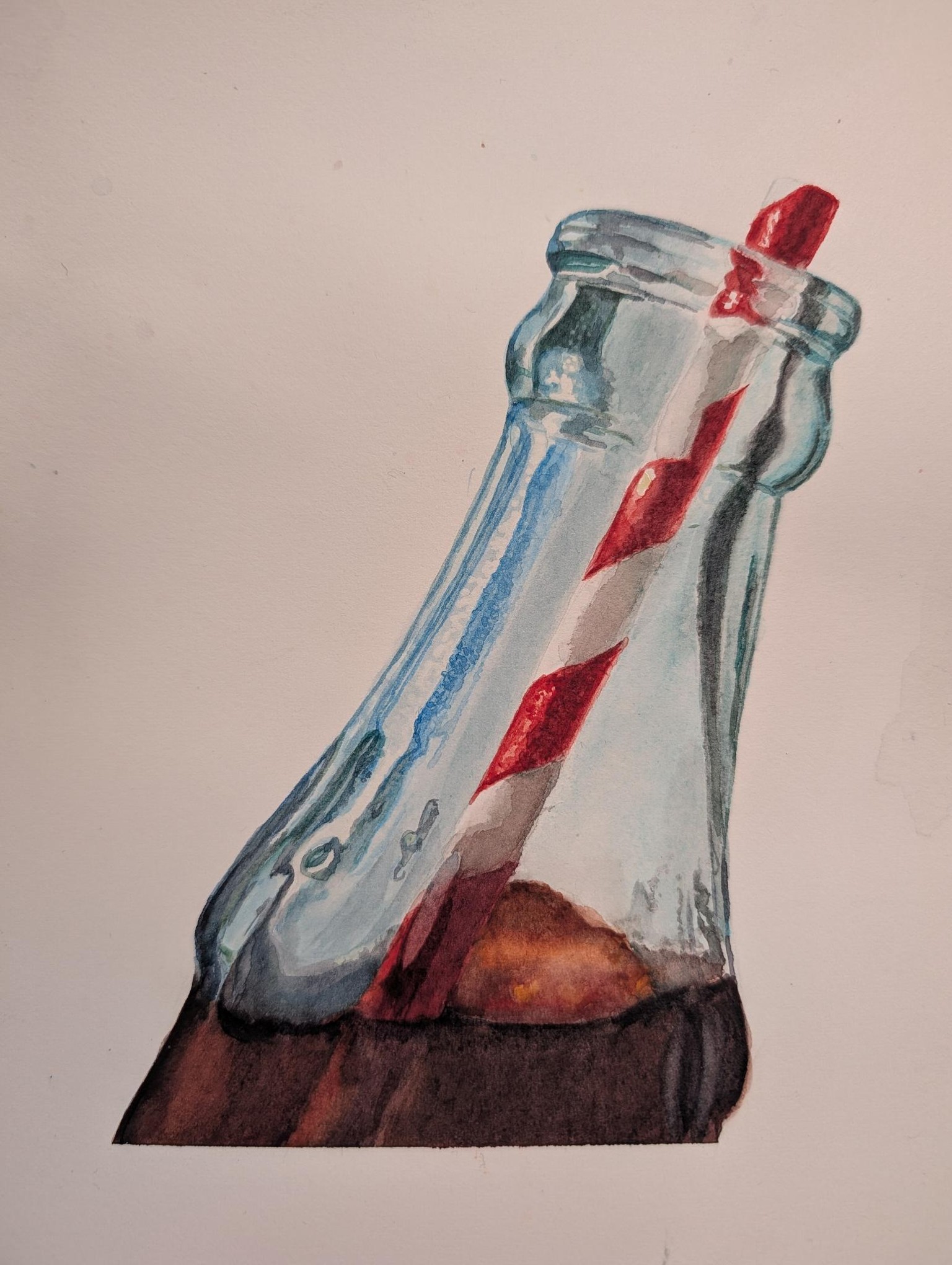 Soda with a straw - image 1 - student project