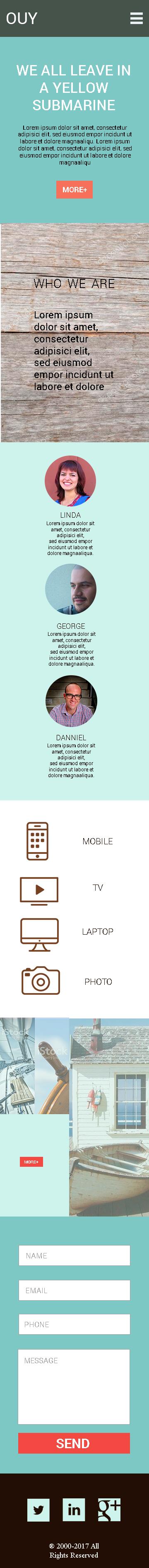 OUY is a fake company for beginner's design - image 3 - student project