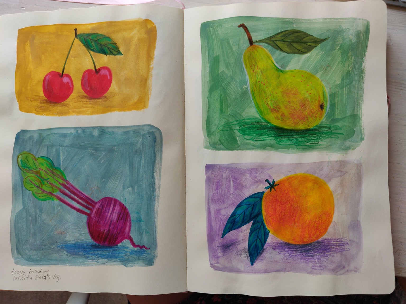 Sketchbook Play, a couple of my favorite spreads - image 2 - student project