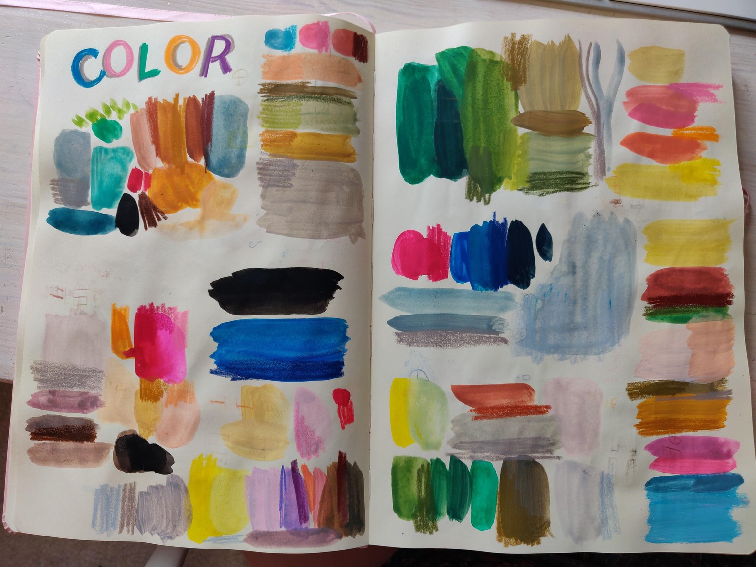 Sketchbook Play, a couple of my favorite spreads - image 5 - student project