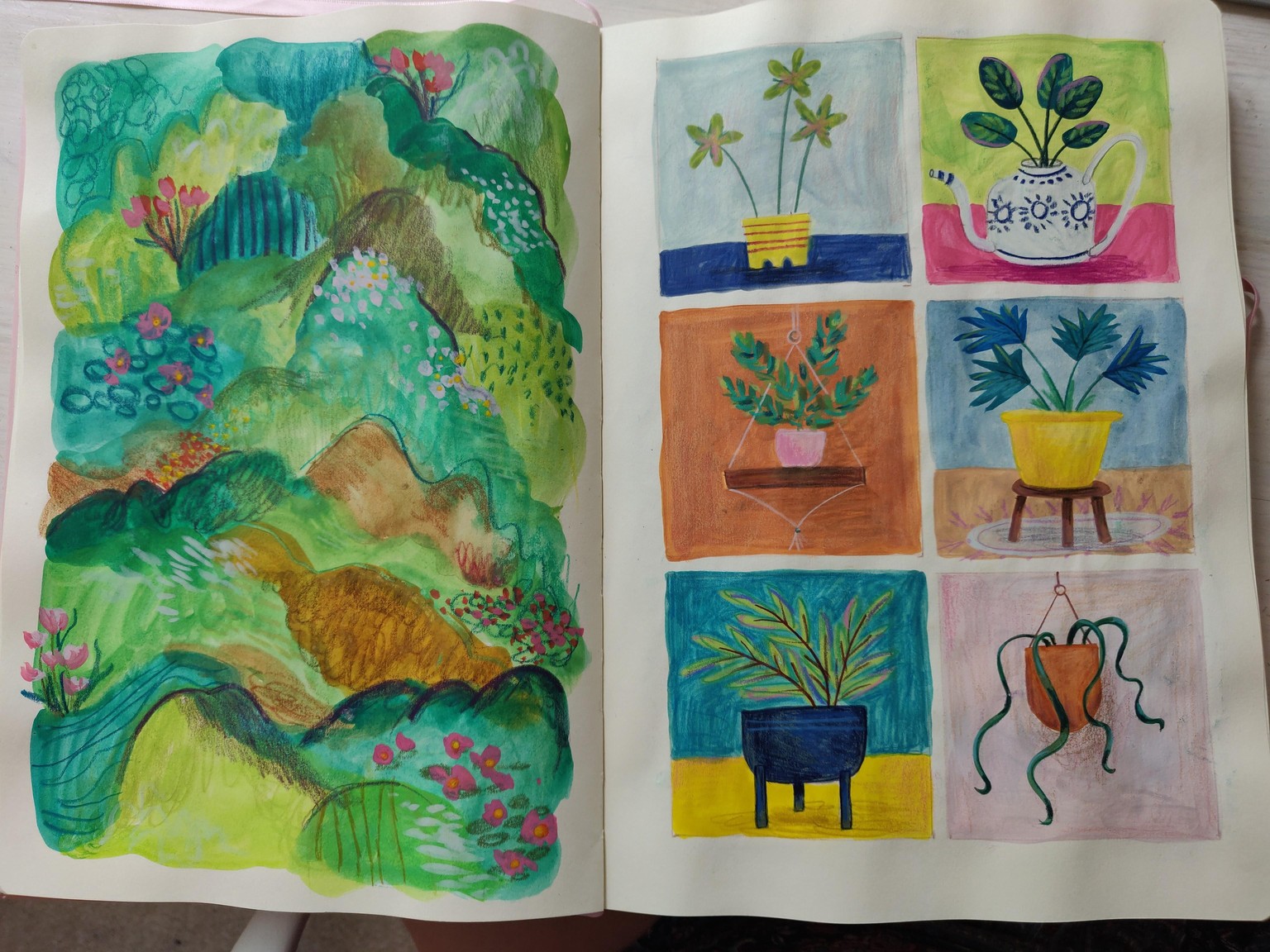 Sketchbook Play, a couple of my favorite spreads - image 4 - student project