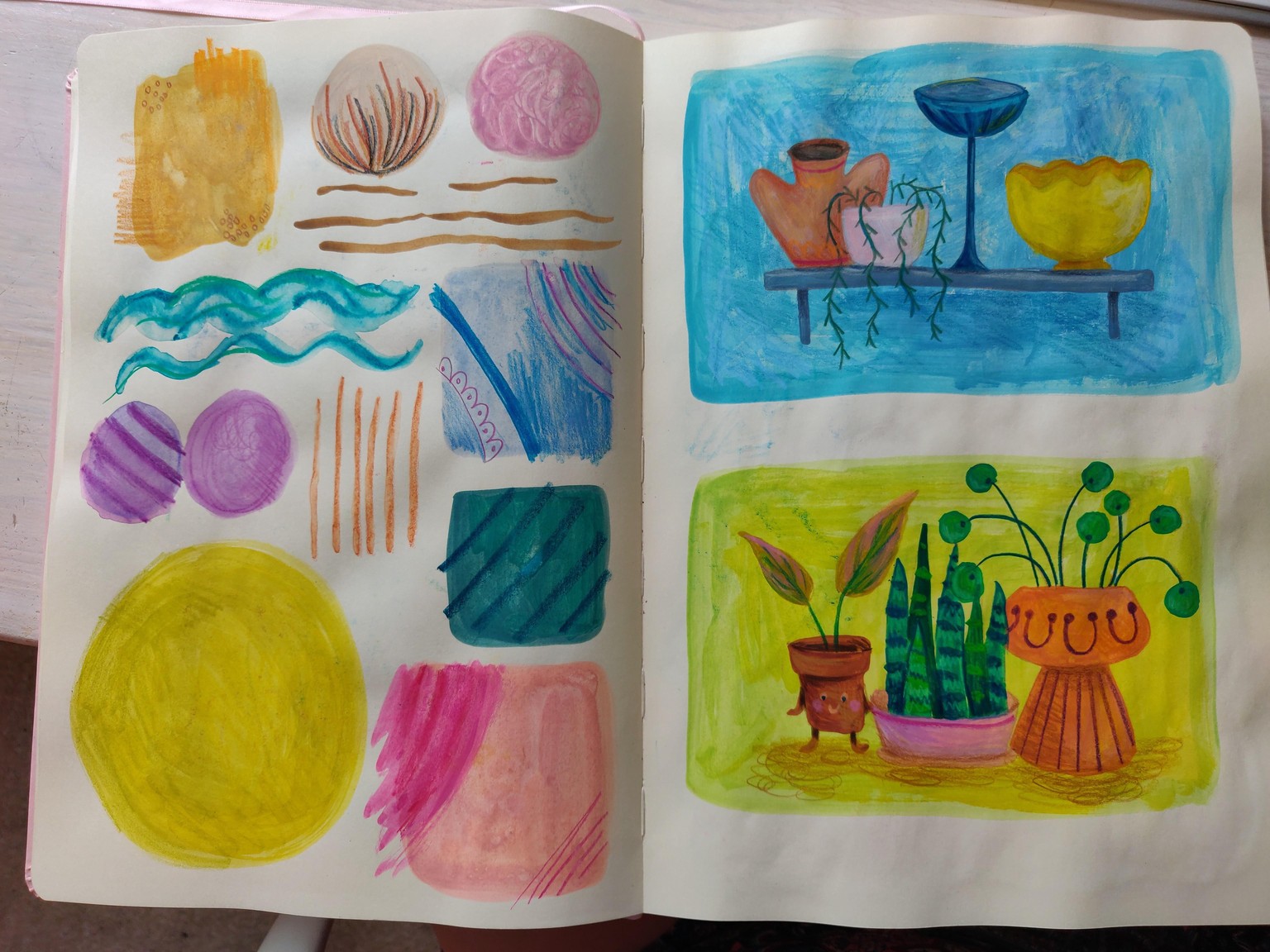 Sketchbook Play, a couple of my favorite spreads - image 3 - student project