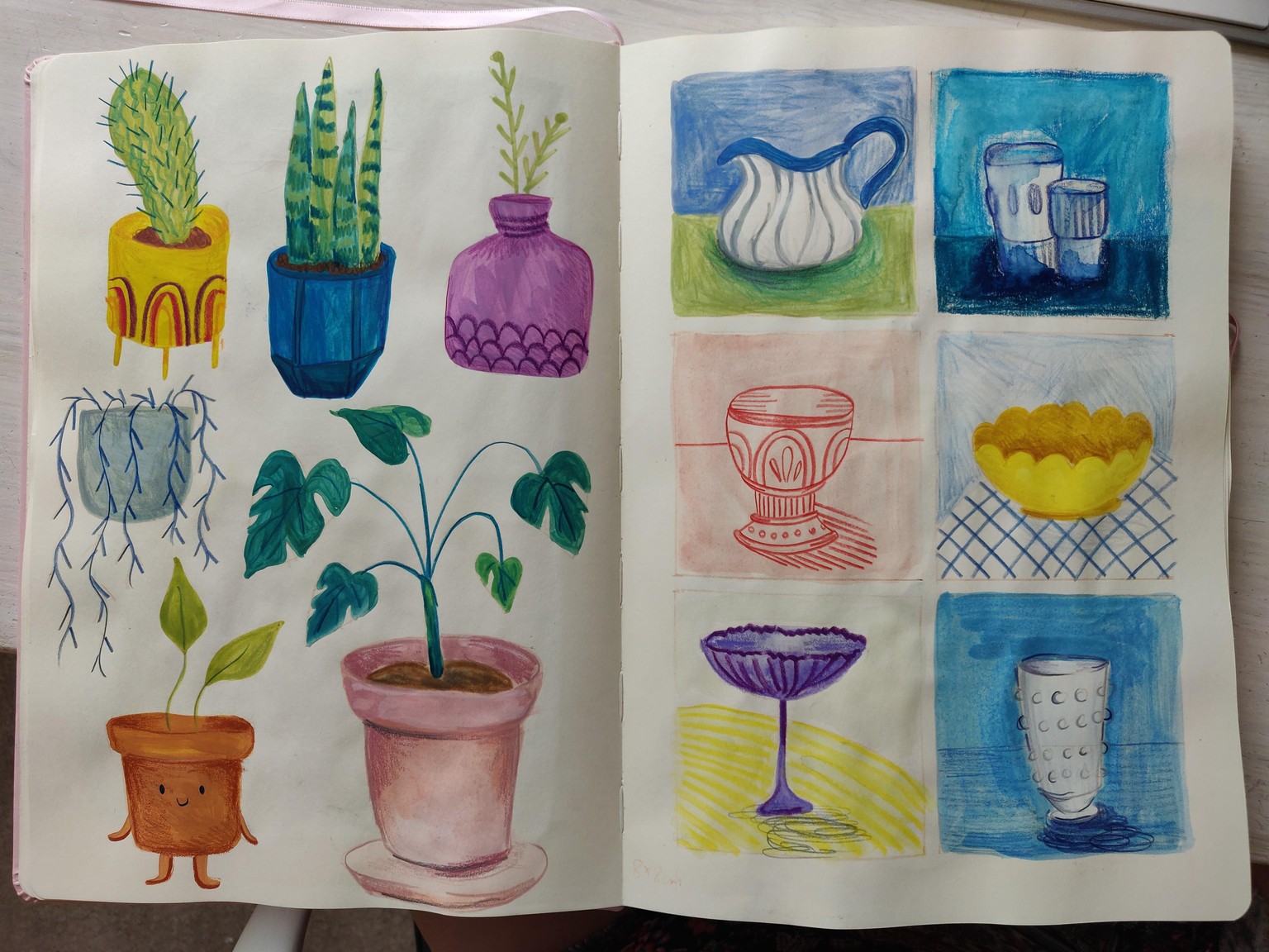 Sketchbook Play, a couple of my favorite spreads - image 1 - student project